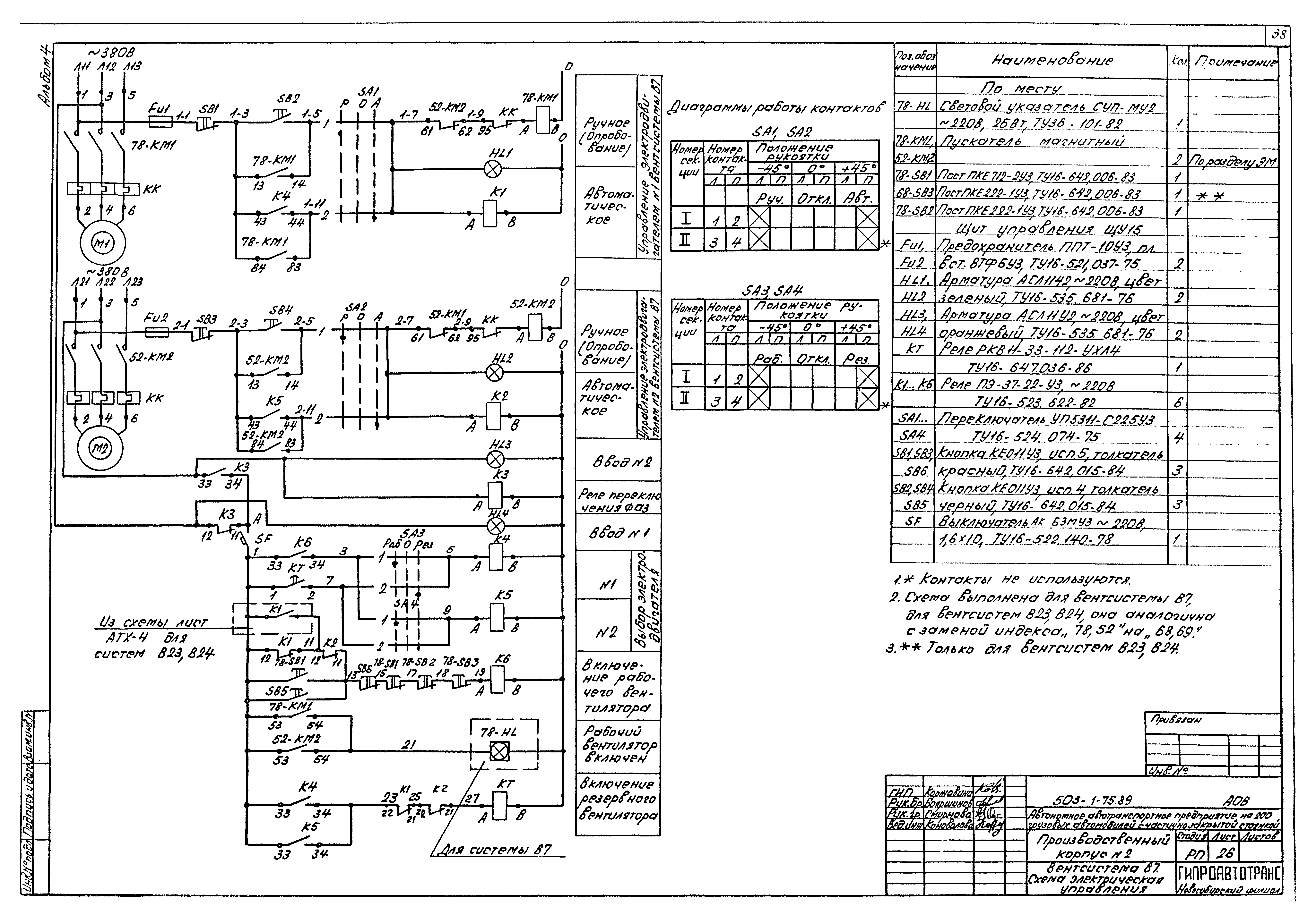 Типовой проект 503-1-75.89