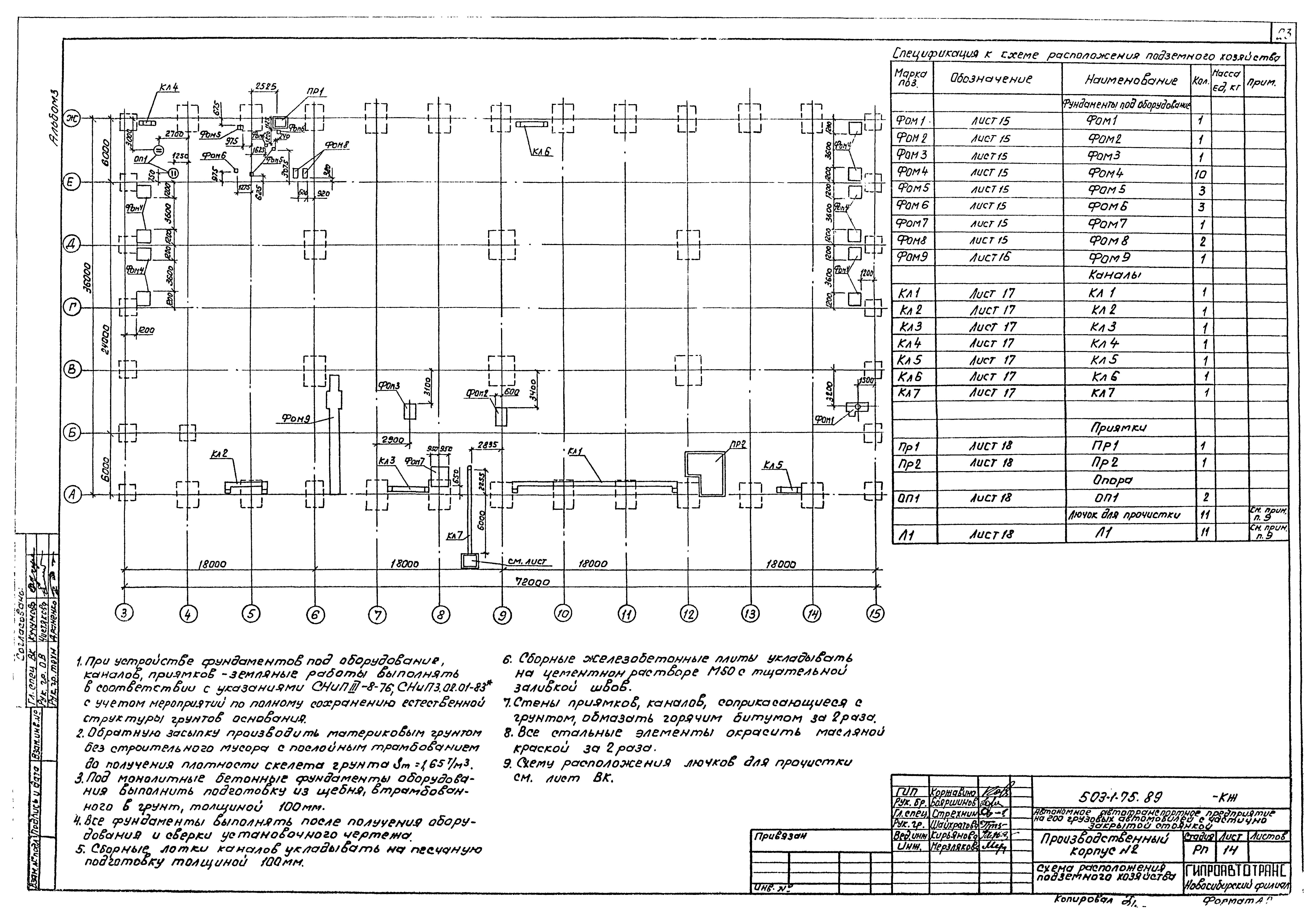 Типовой проект 503-1-75.89
