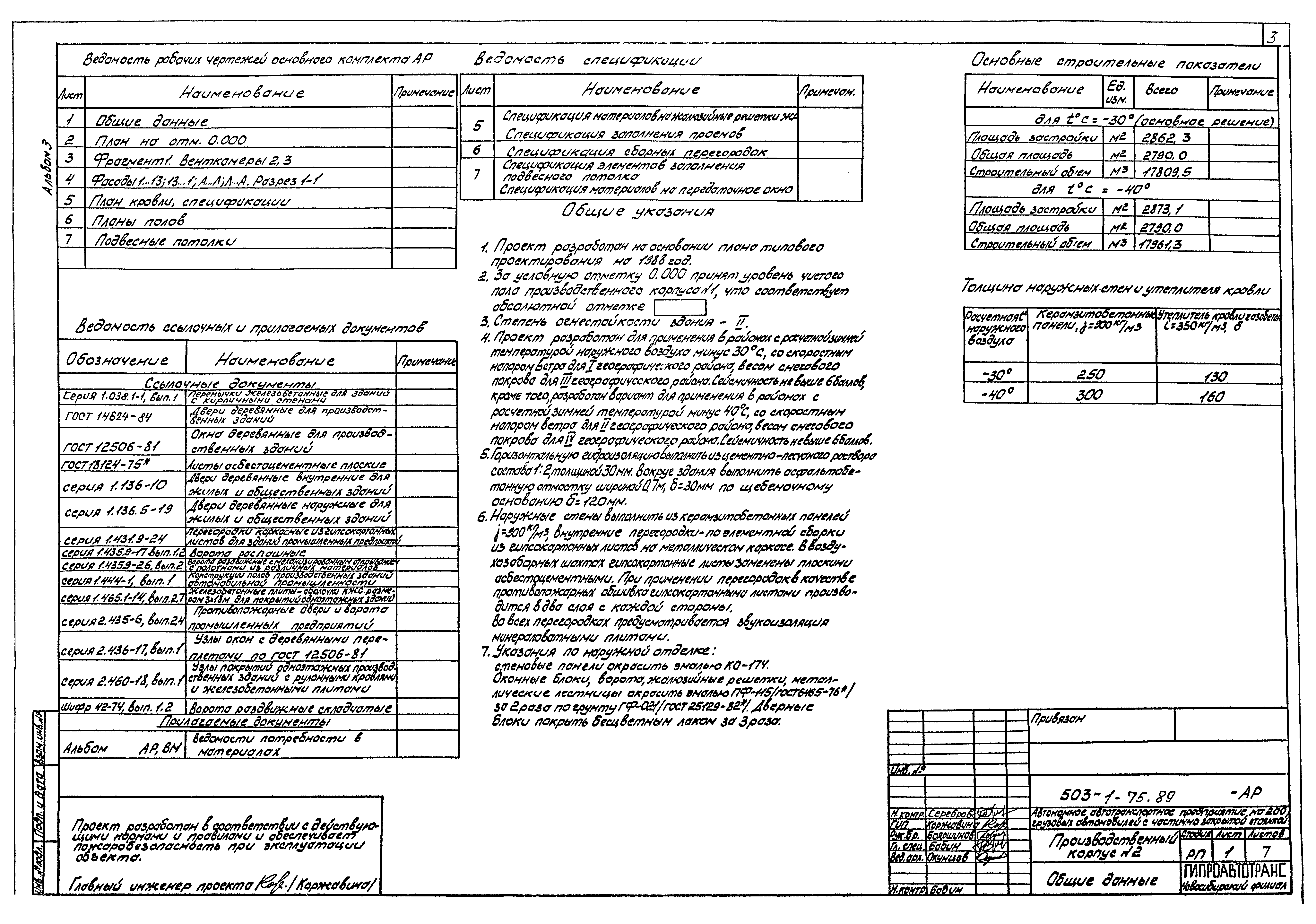 Типовой проект 503-1-75.89