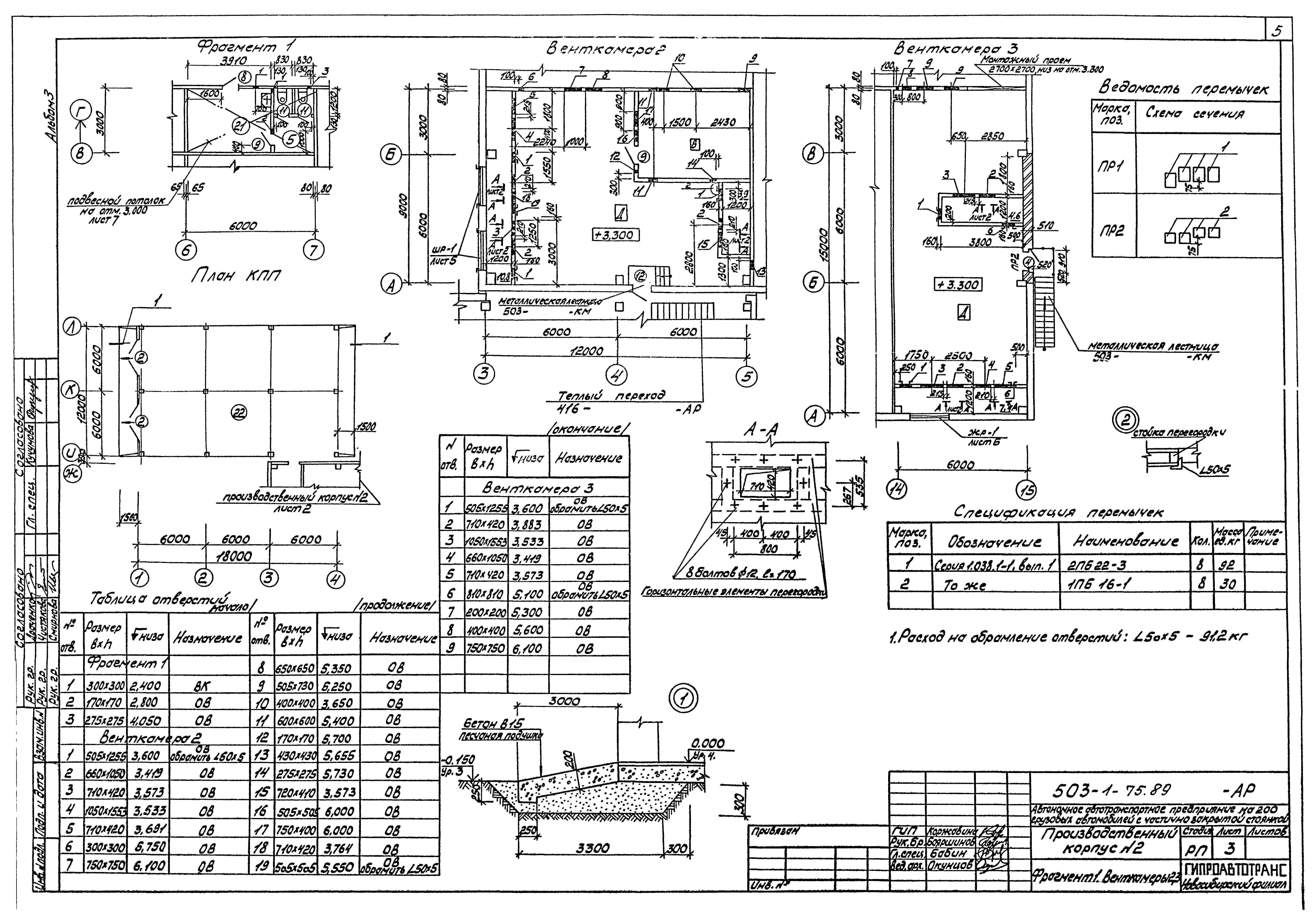 Типовой проект 503-1-75.89