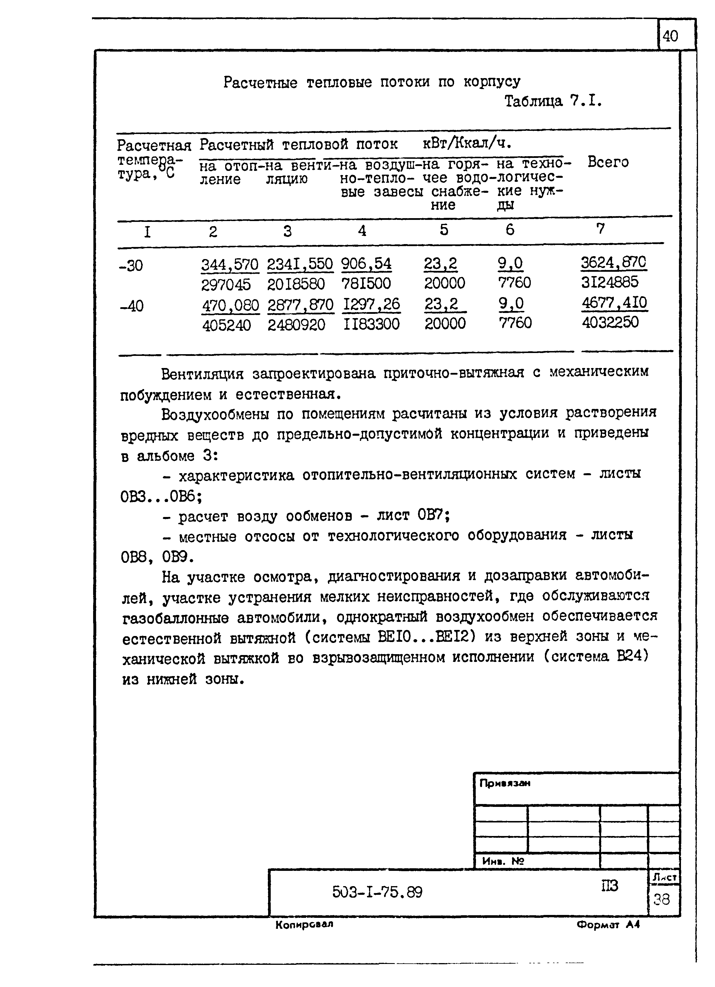 Типовой проект 503-1-75.89
