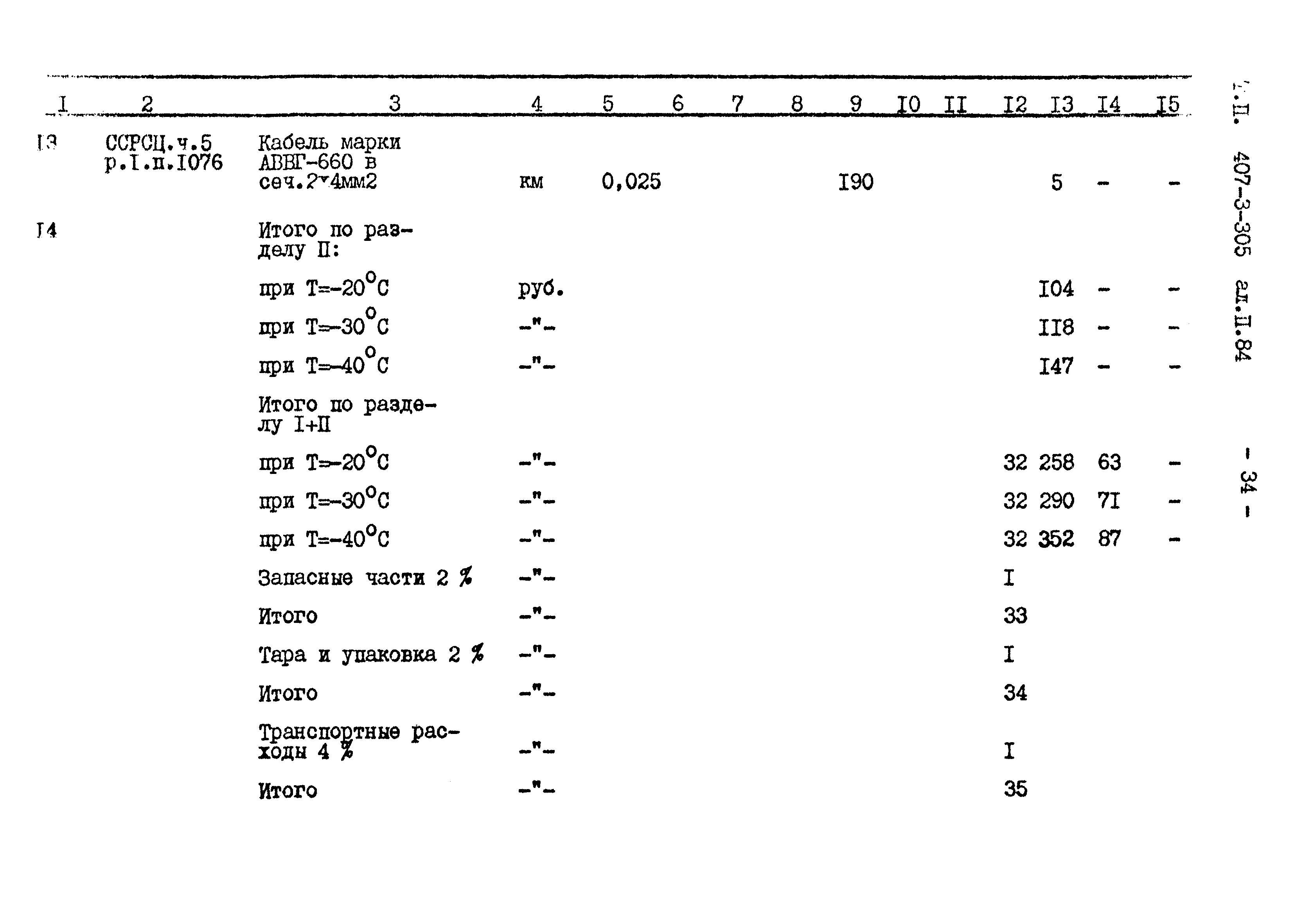 Типовой проект 407-3-305
