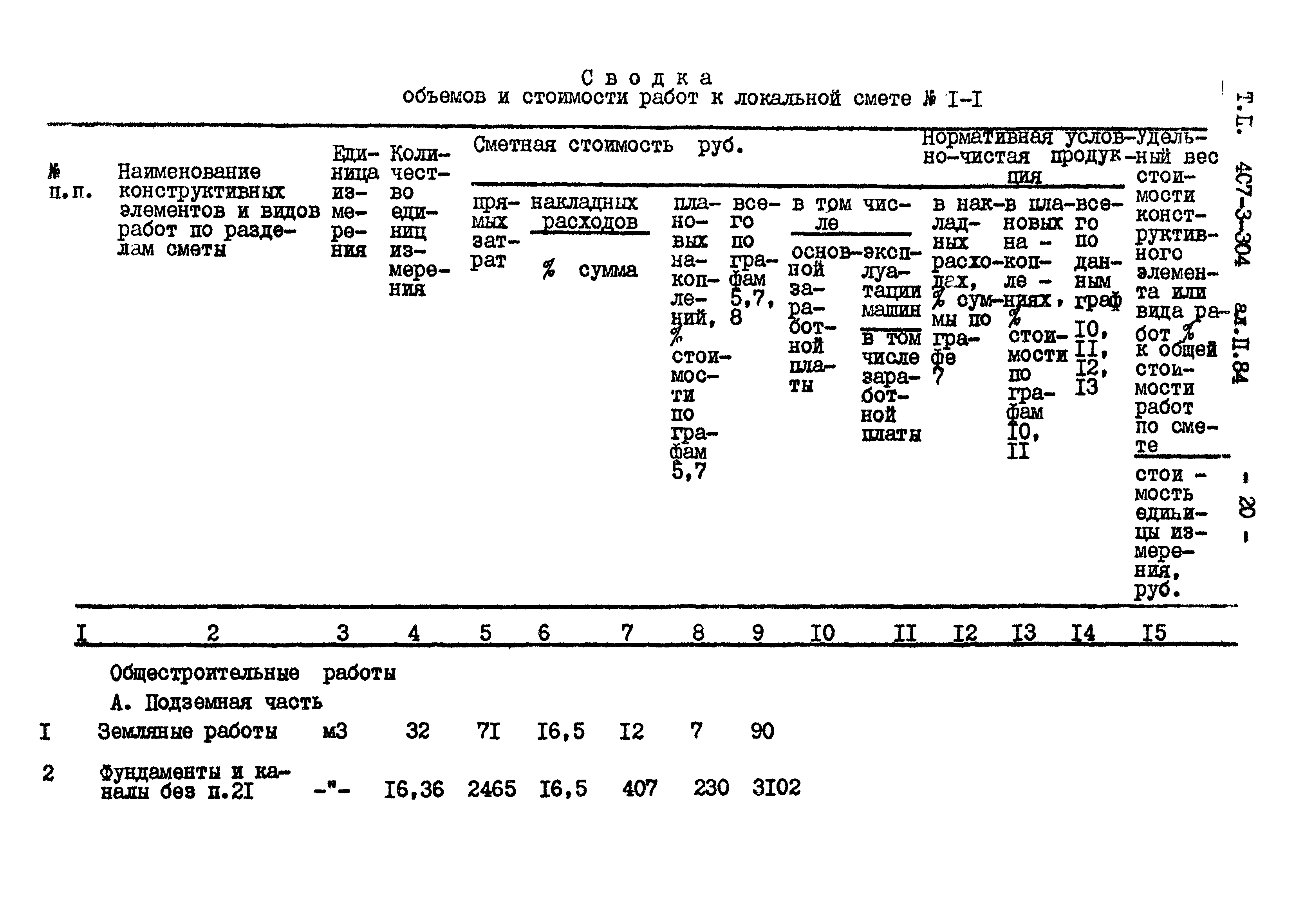 Типовой проект 407-3-304