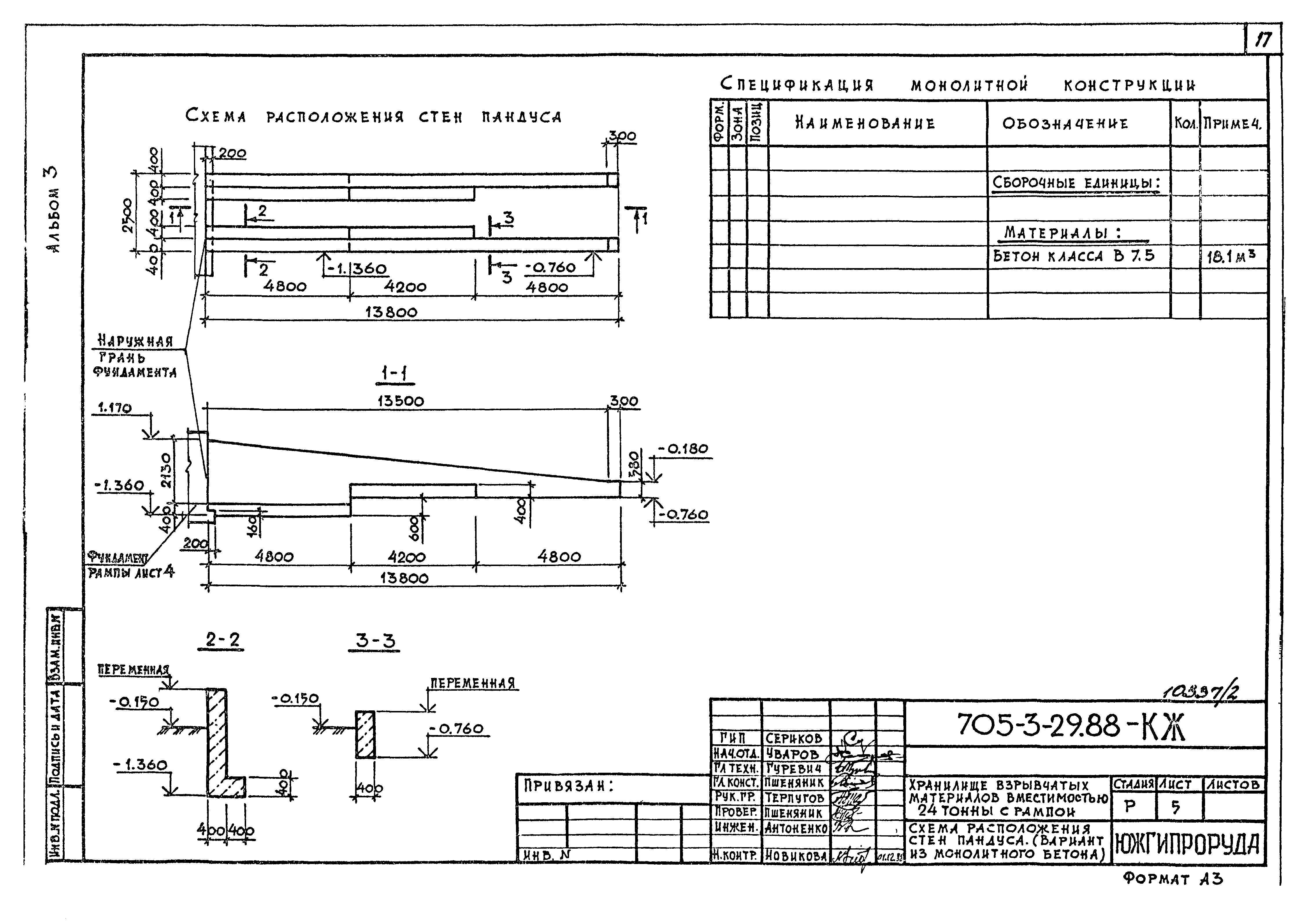 Типовой проект 705-3-29.88