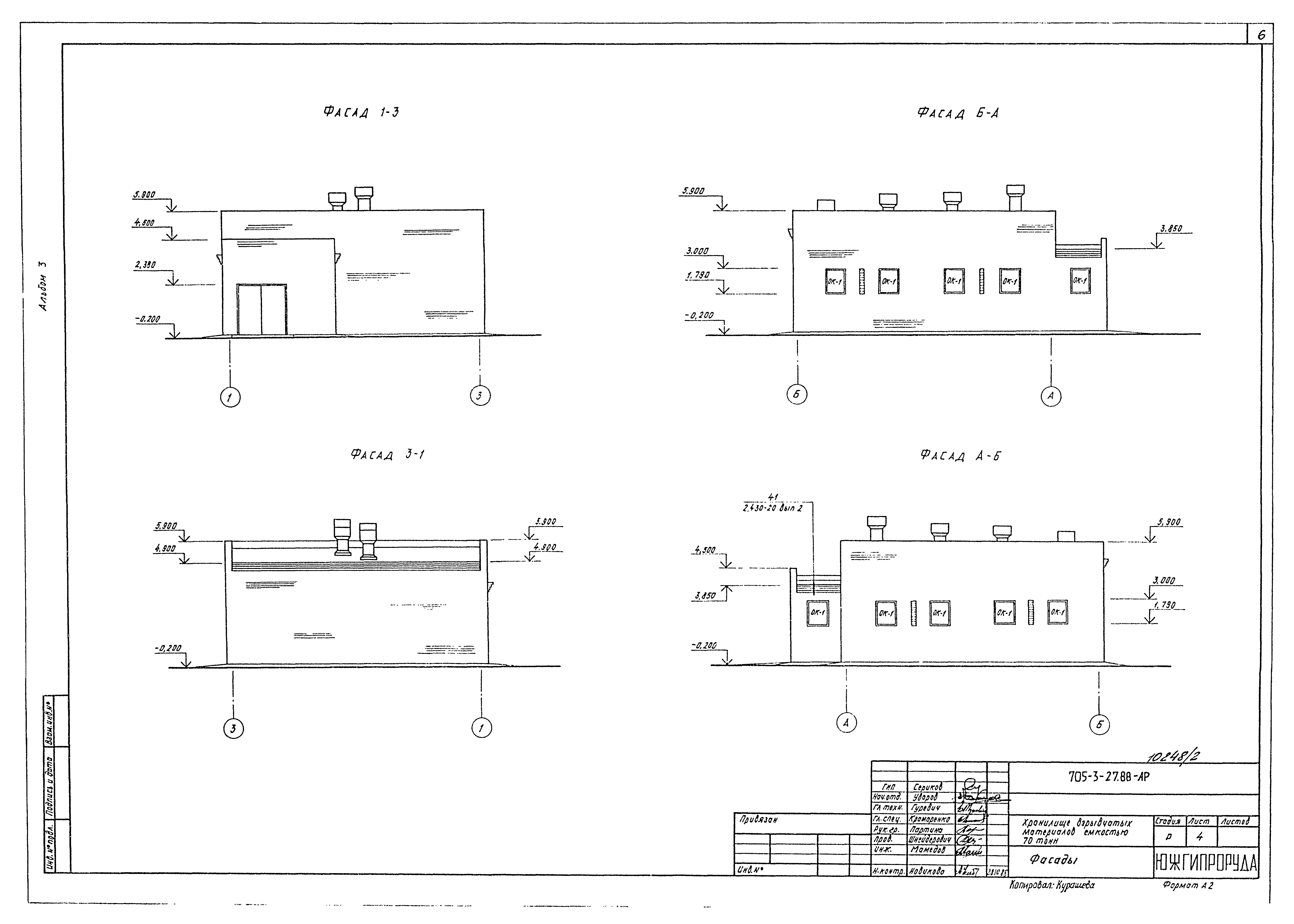 Типовой проект 705-3-27.88