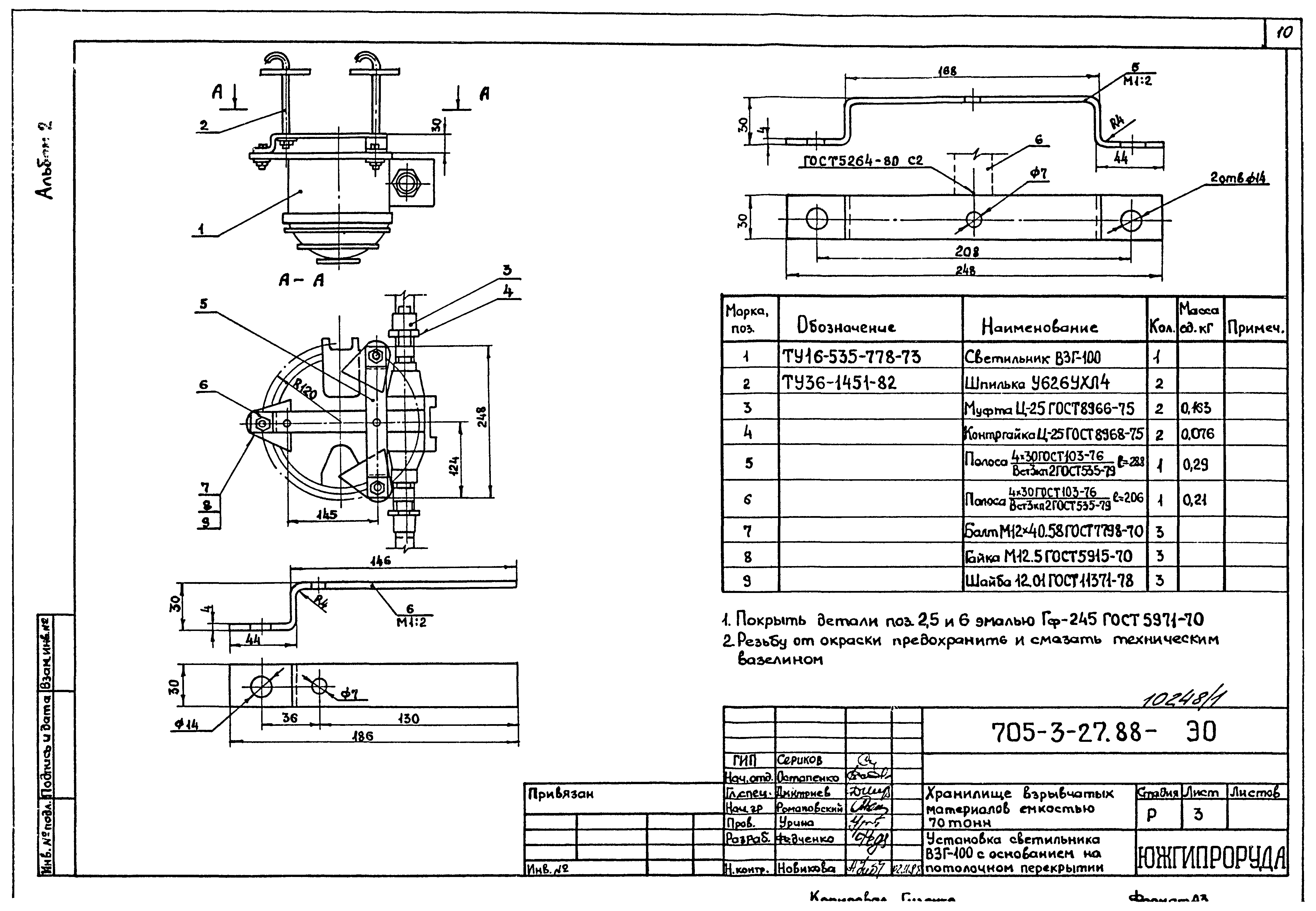 Типовой проект 705-3-27.88