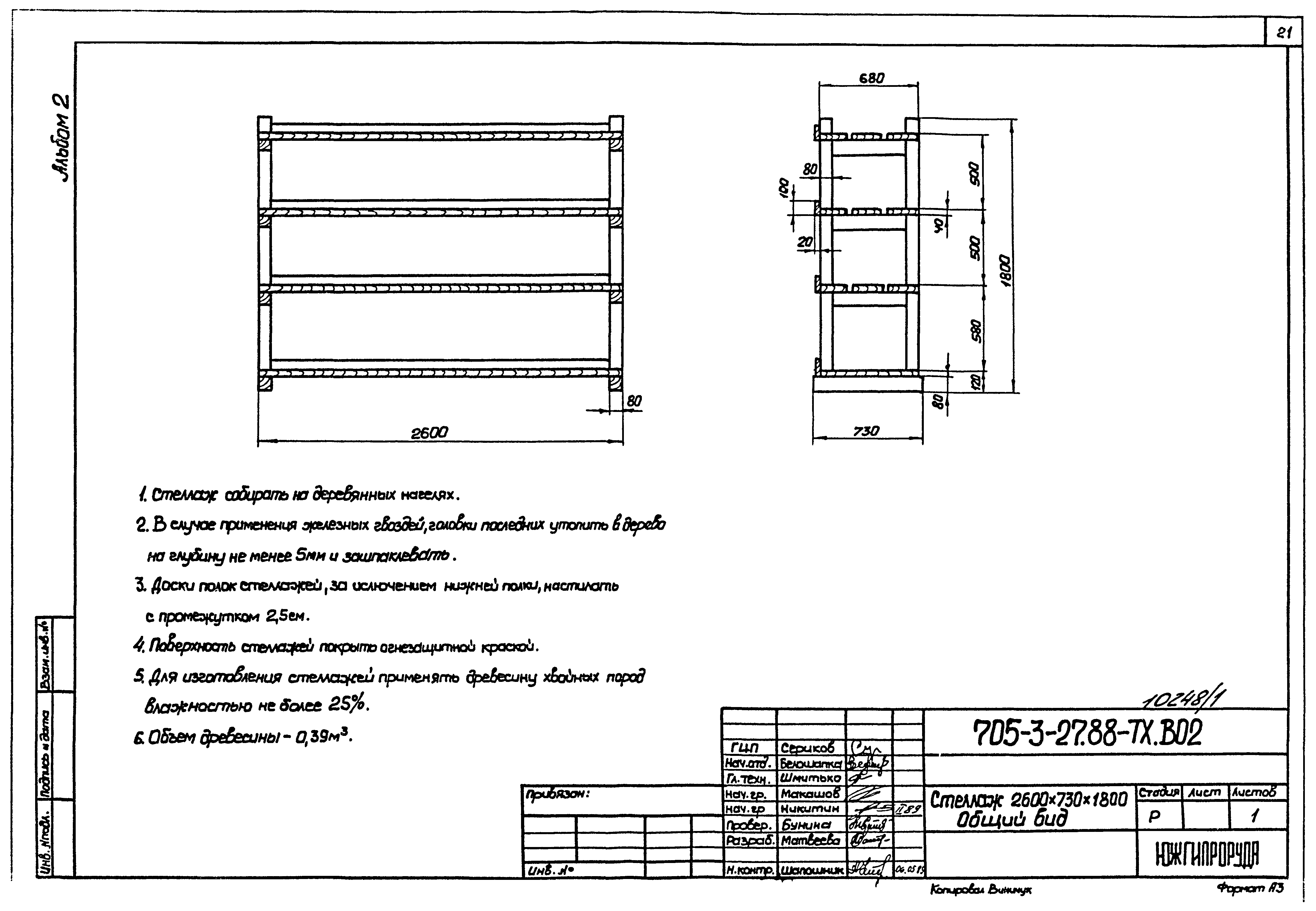 Типовой проект 705-3-27.88
