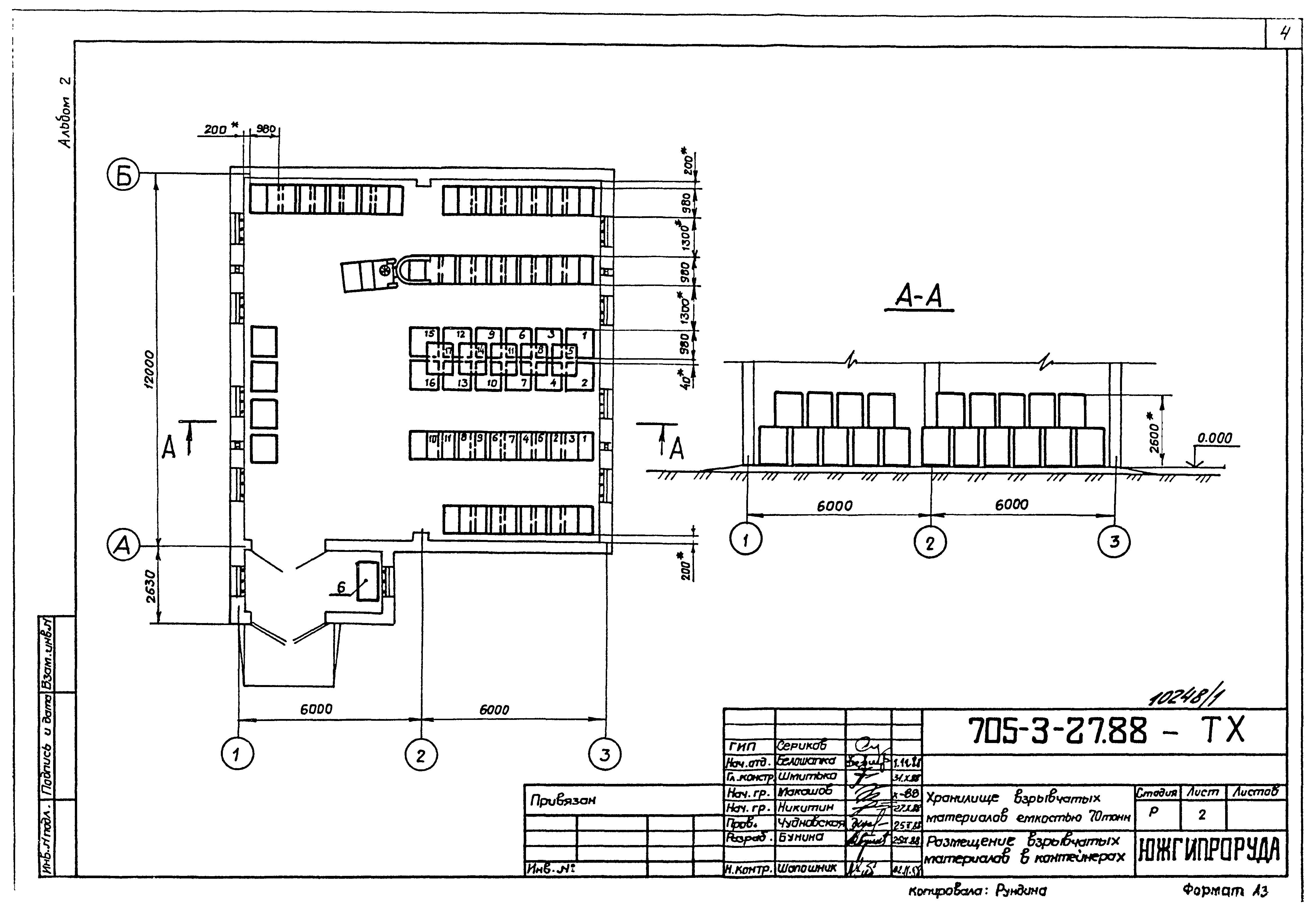Типовой проект 705-3-27.88