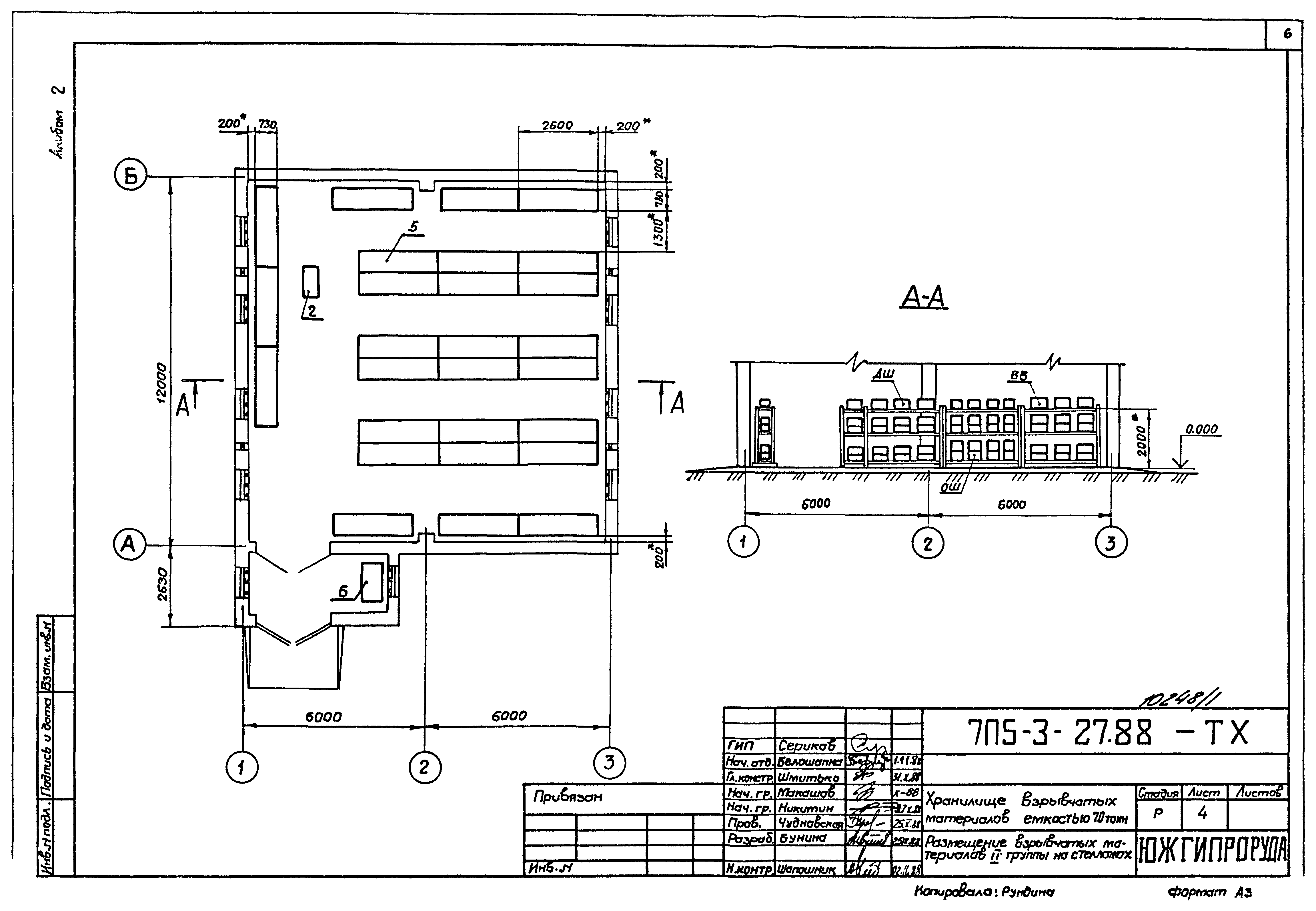 Типовой проект 705-3-27.88