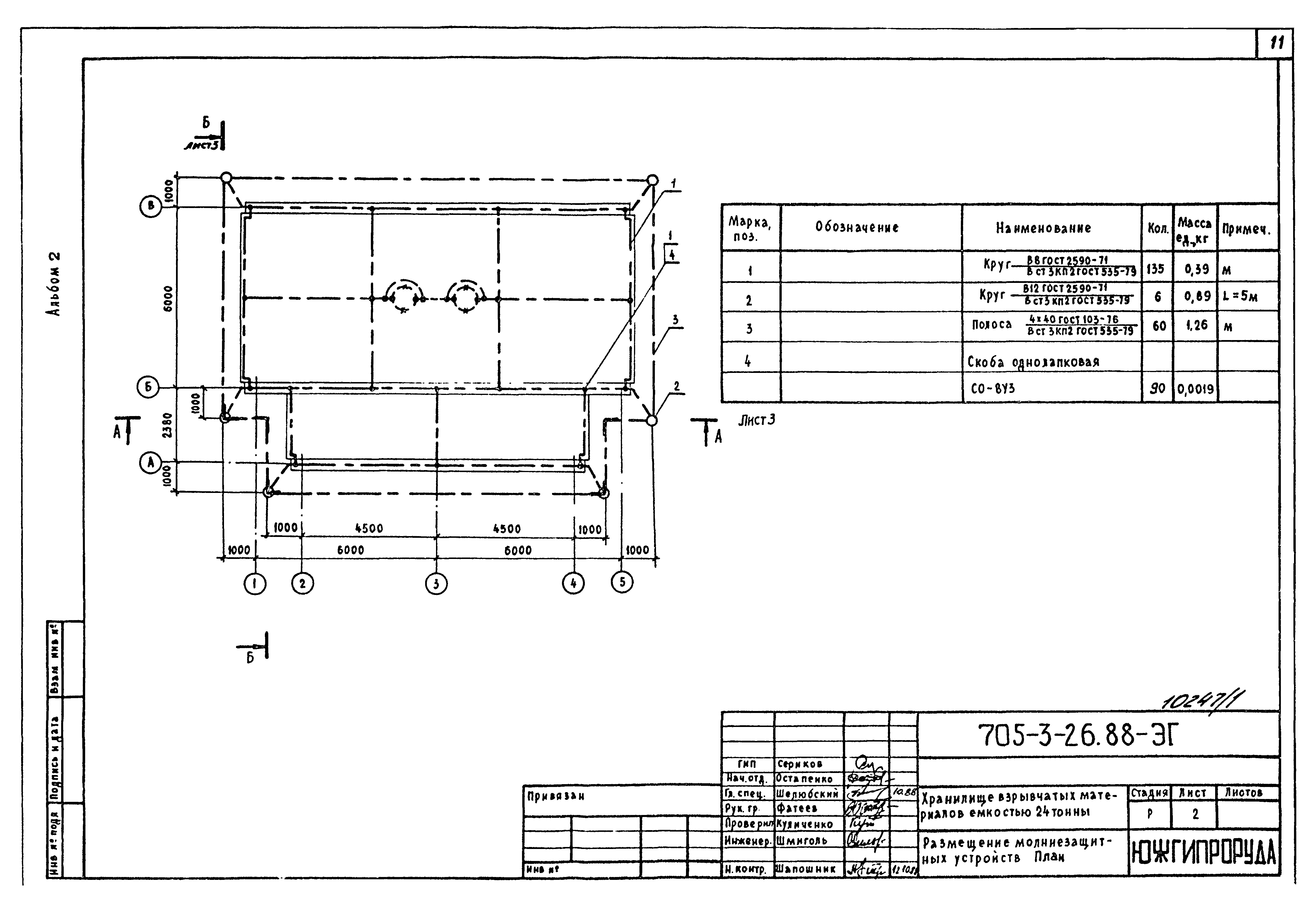 Типовой проект 705-3-26.88