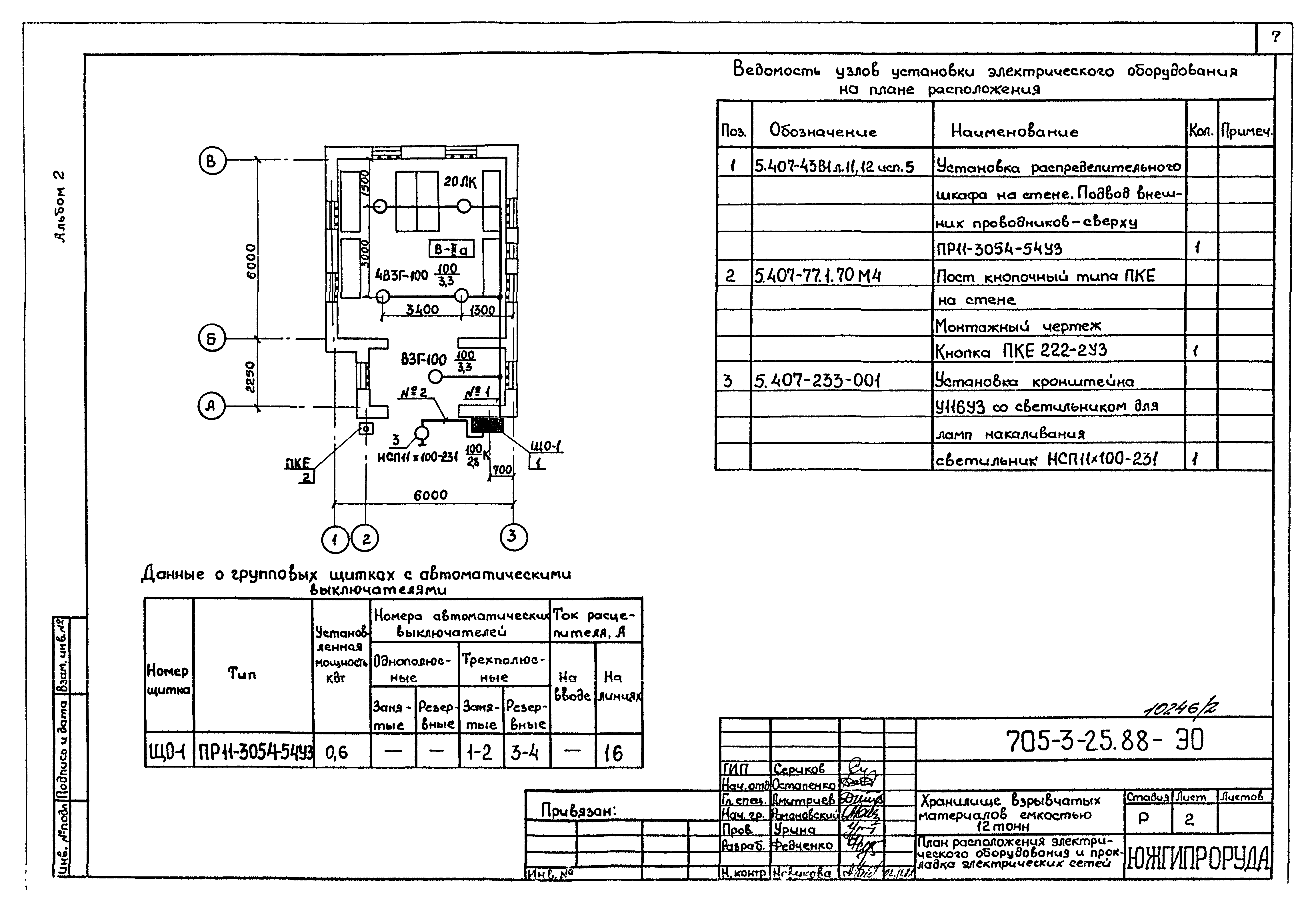 Типовой проект 705-3-25.88