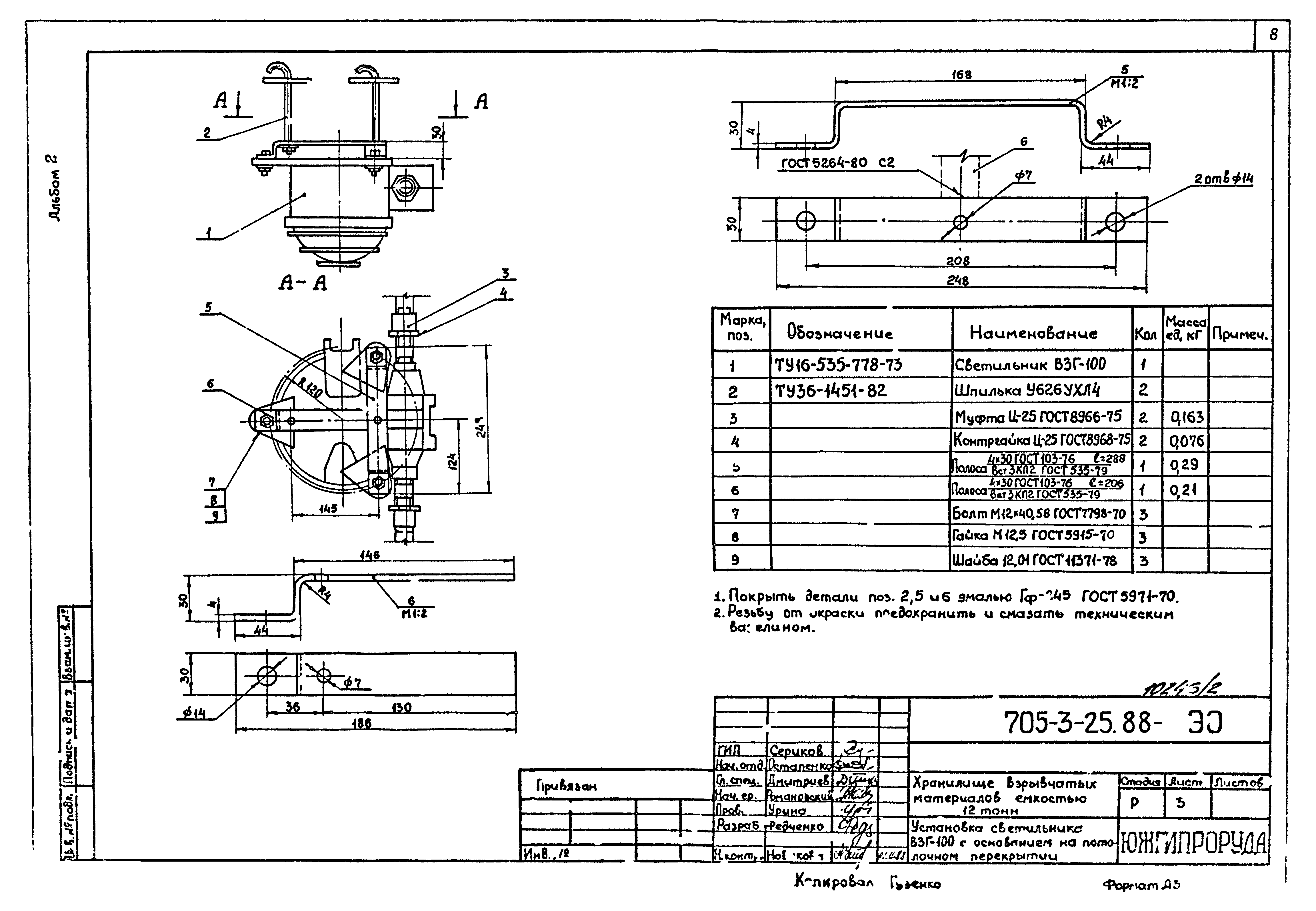 Типовой проект 705-3-25.88