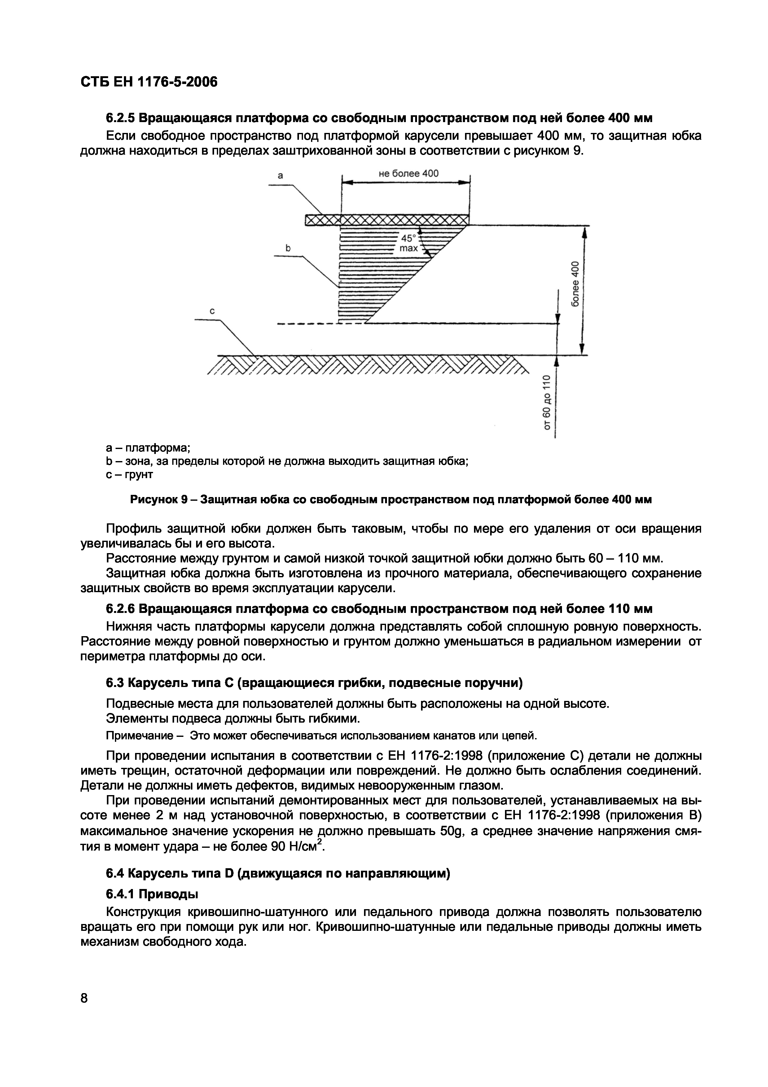 СТБ ЕН 1176-5-2006