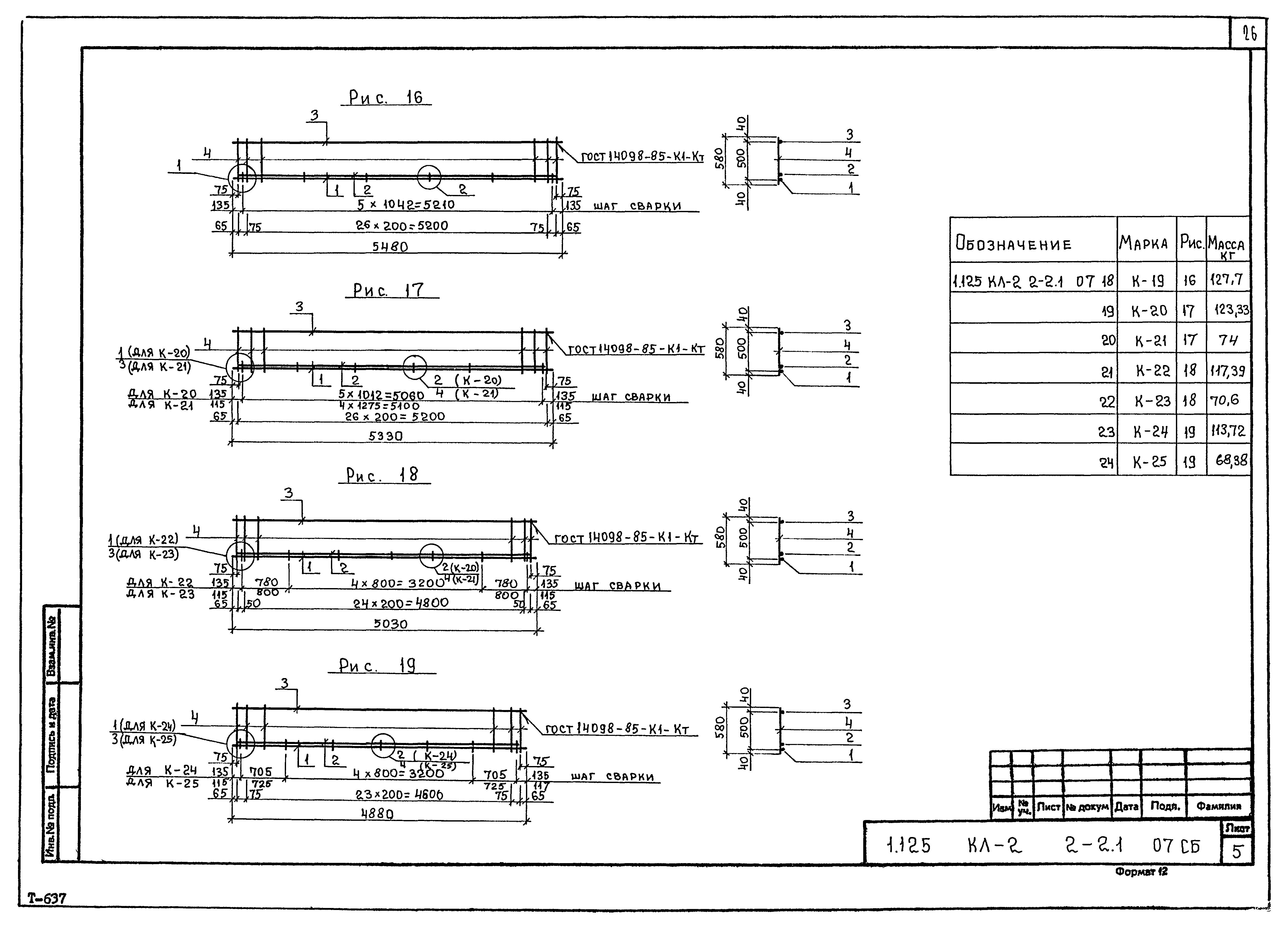 Серия 1.125 КЛ-2