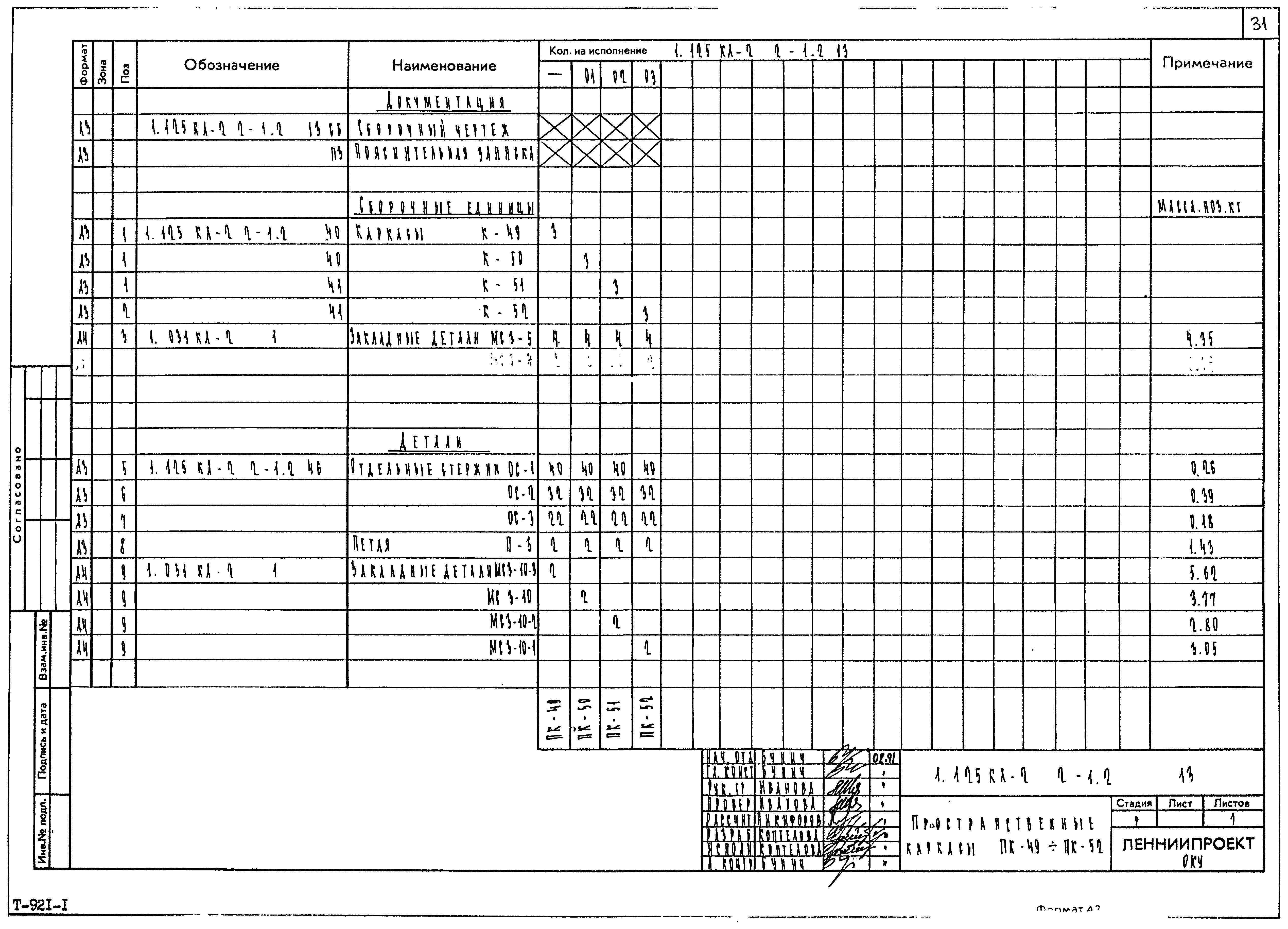 Серия 1.125 КЛ-2
