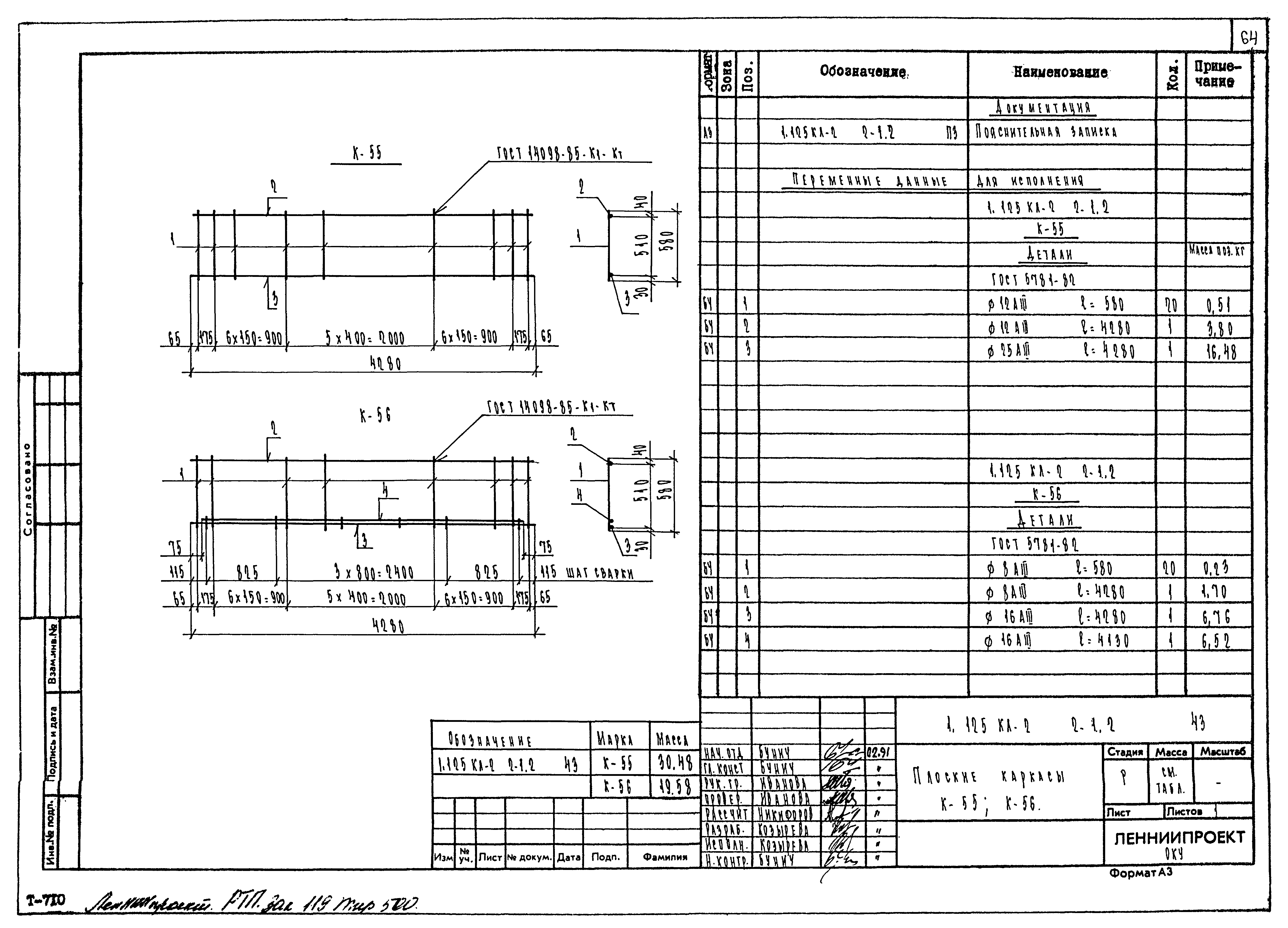 Серия 1.125 КЛ-2