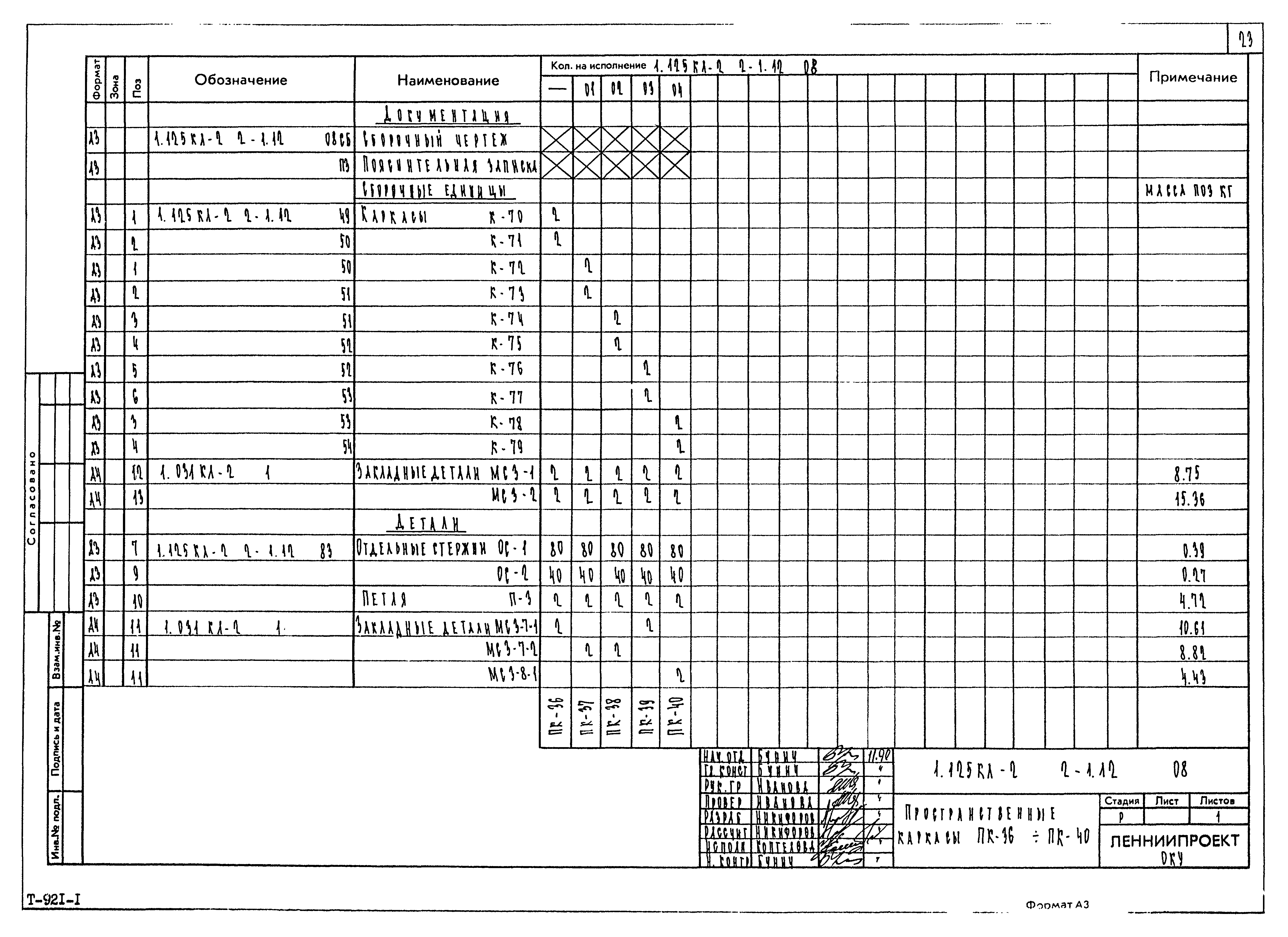 Серия 1.125 КЛ-2