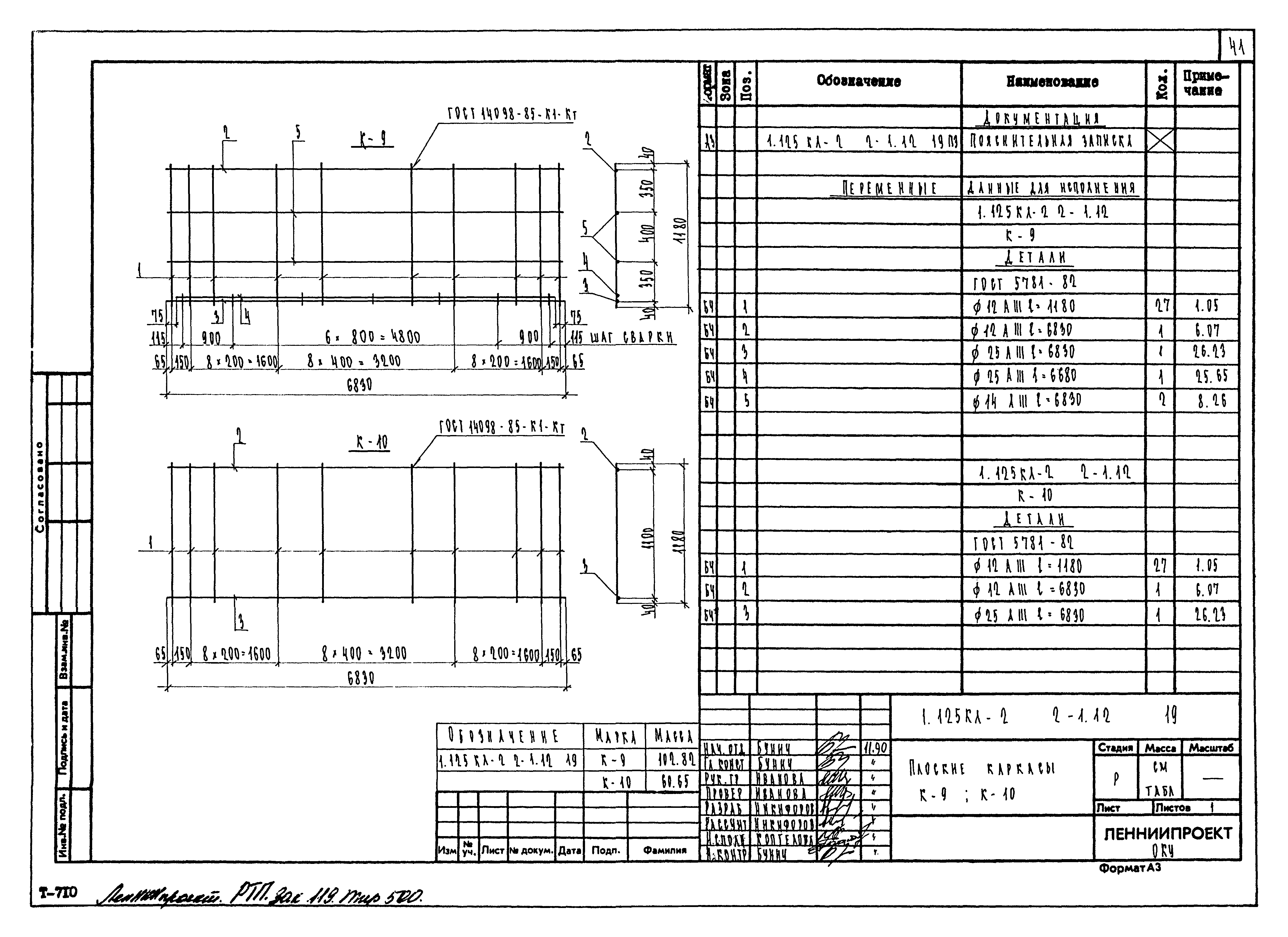 Серия 1.125 КЛ-2
