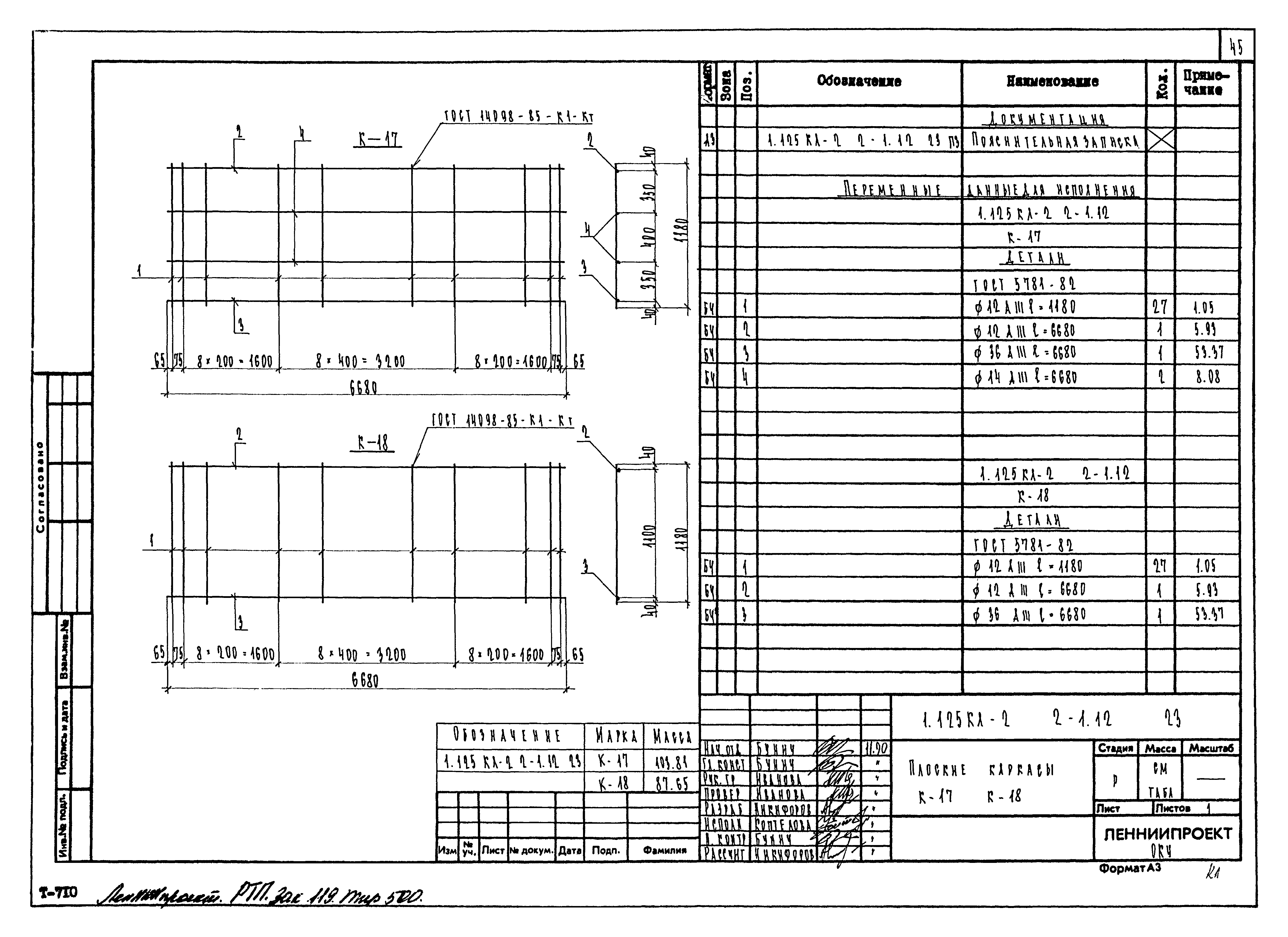 Серия 1.125 КЛ-2