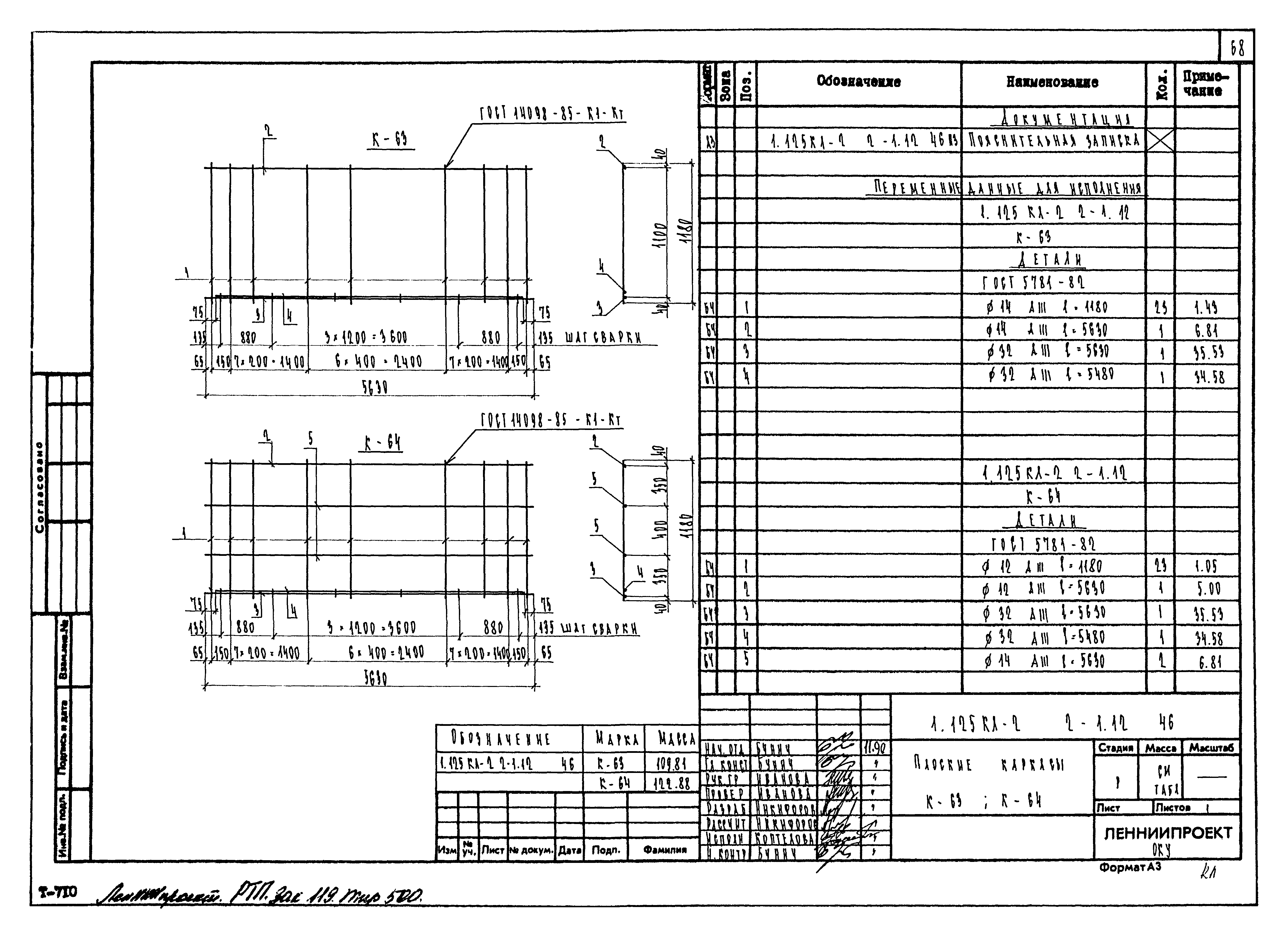 Серия 1.125 КЛ-2