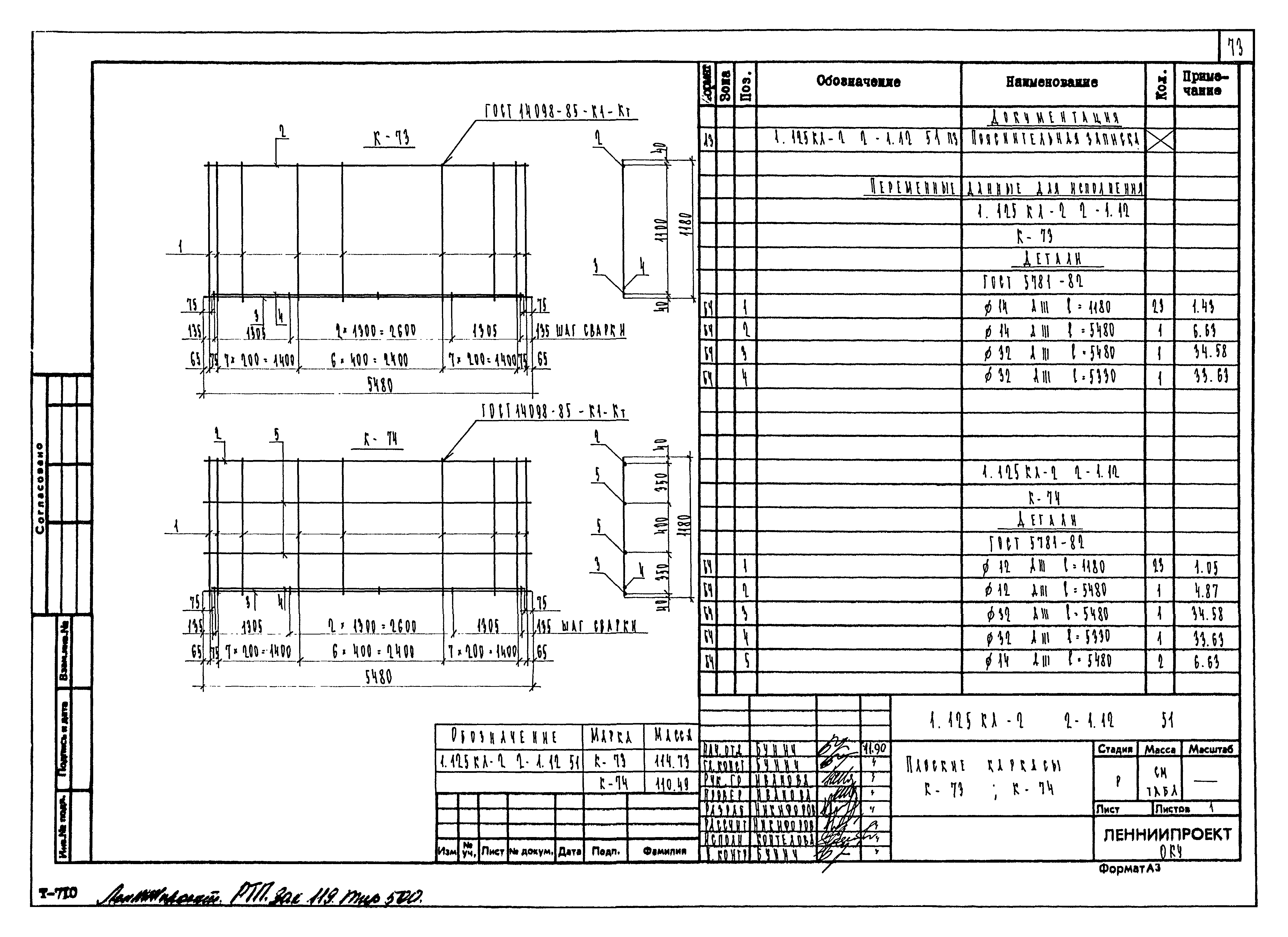 Серия 1.125 КЛ-2