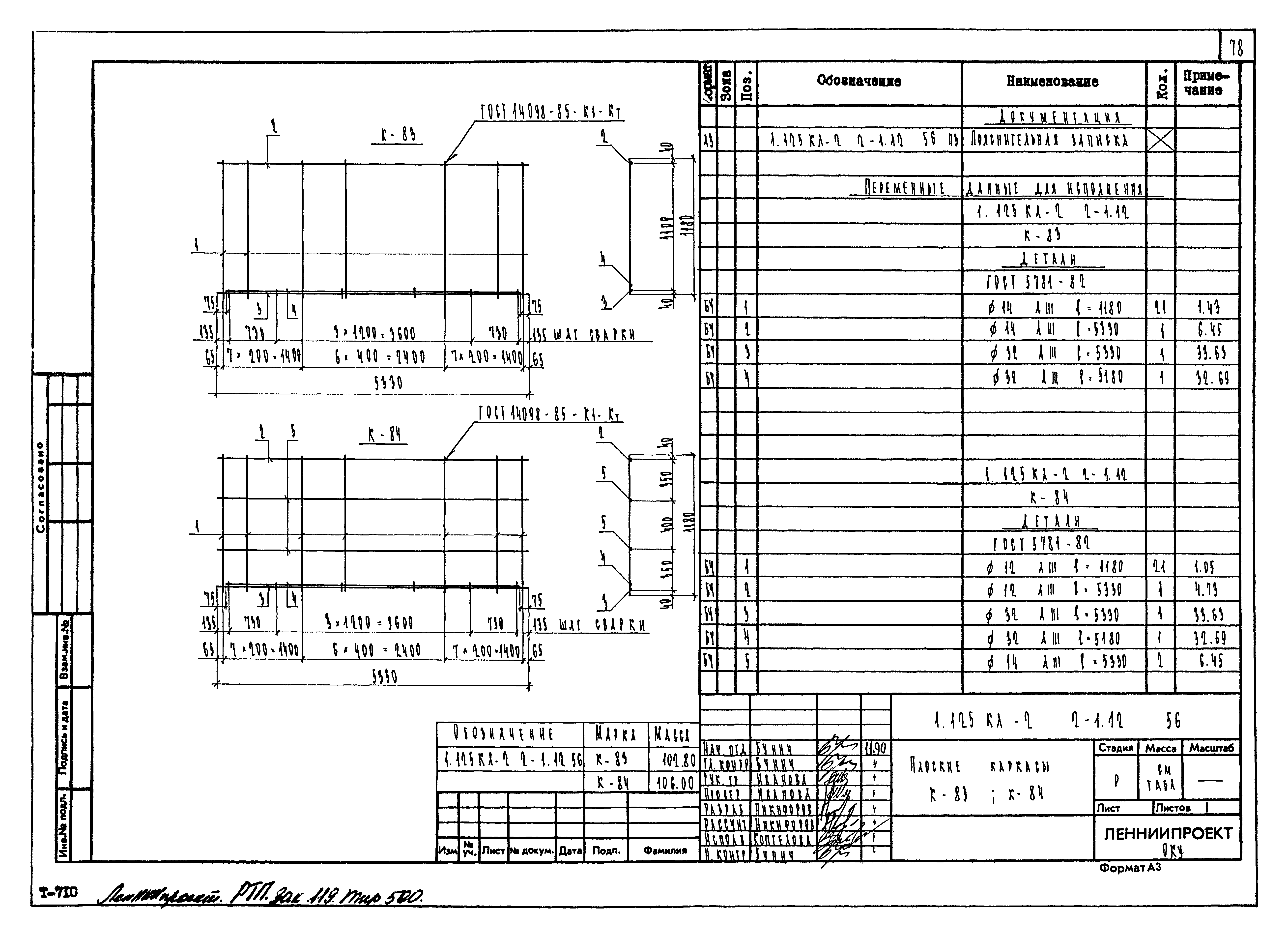 Серия 1.125 КЛ-2
