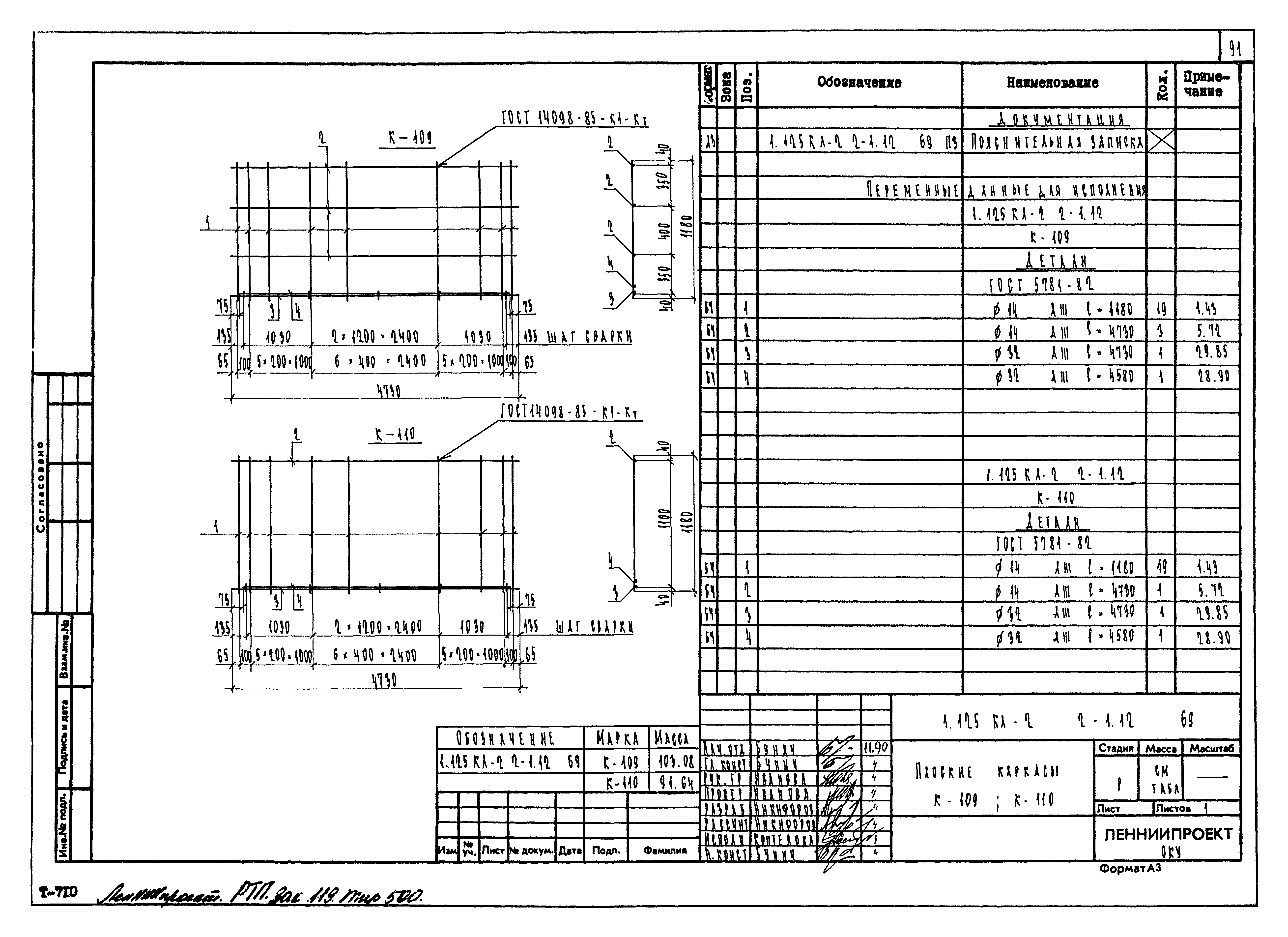 Серия 1.125 КЛ-2