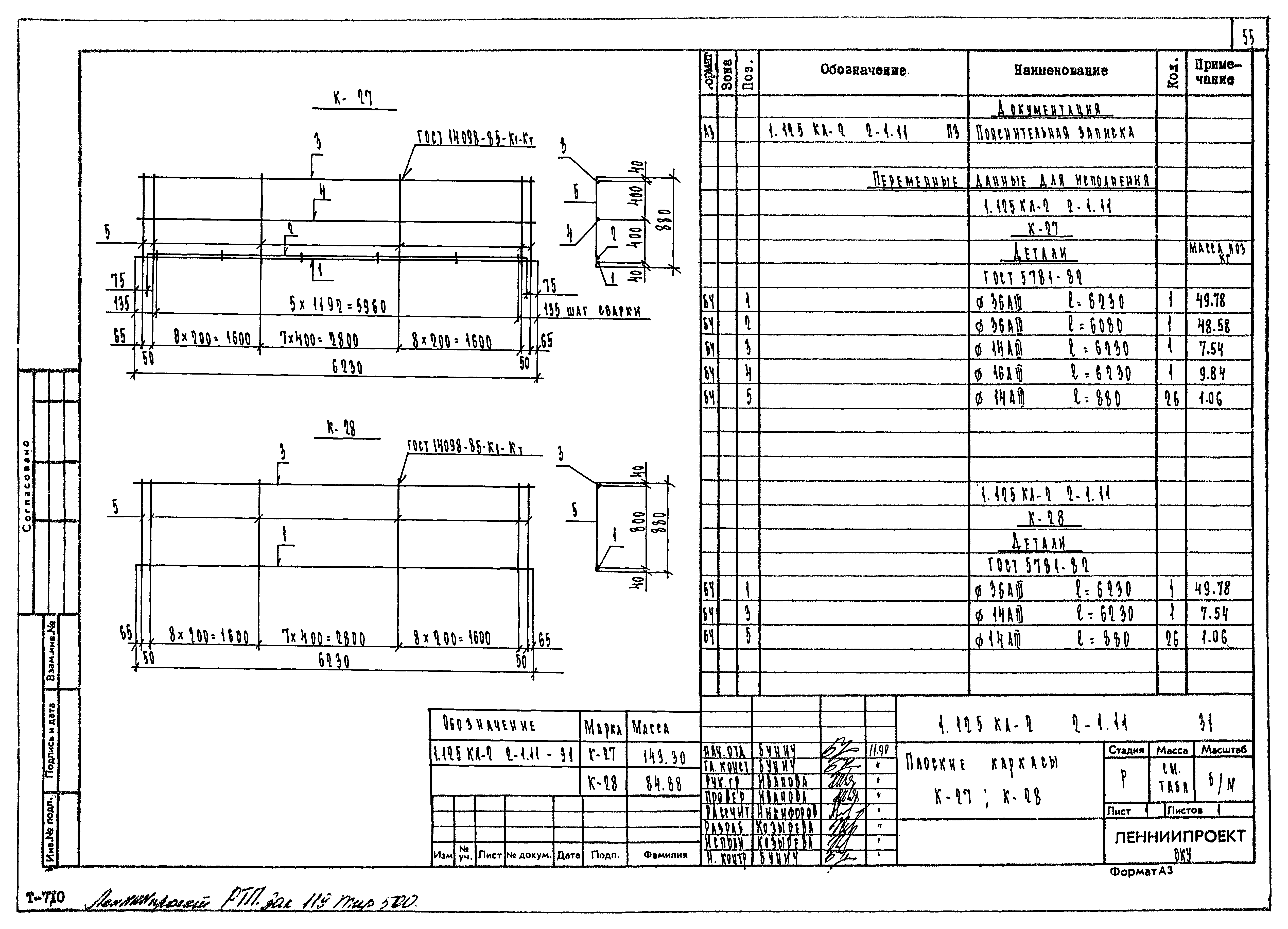 Серия 1.125 КЛ-2