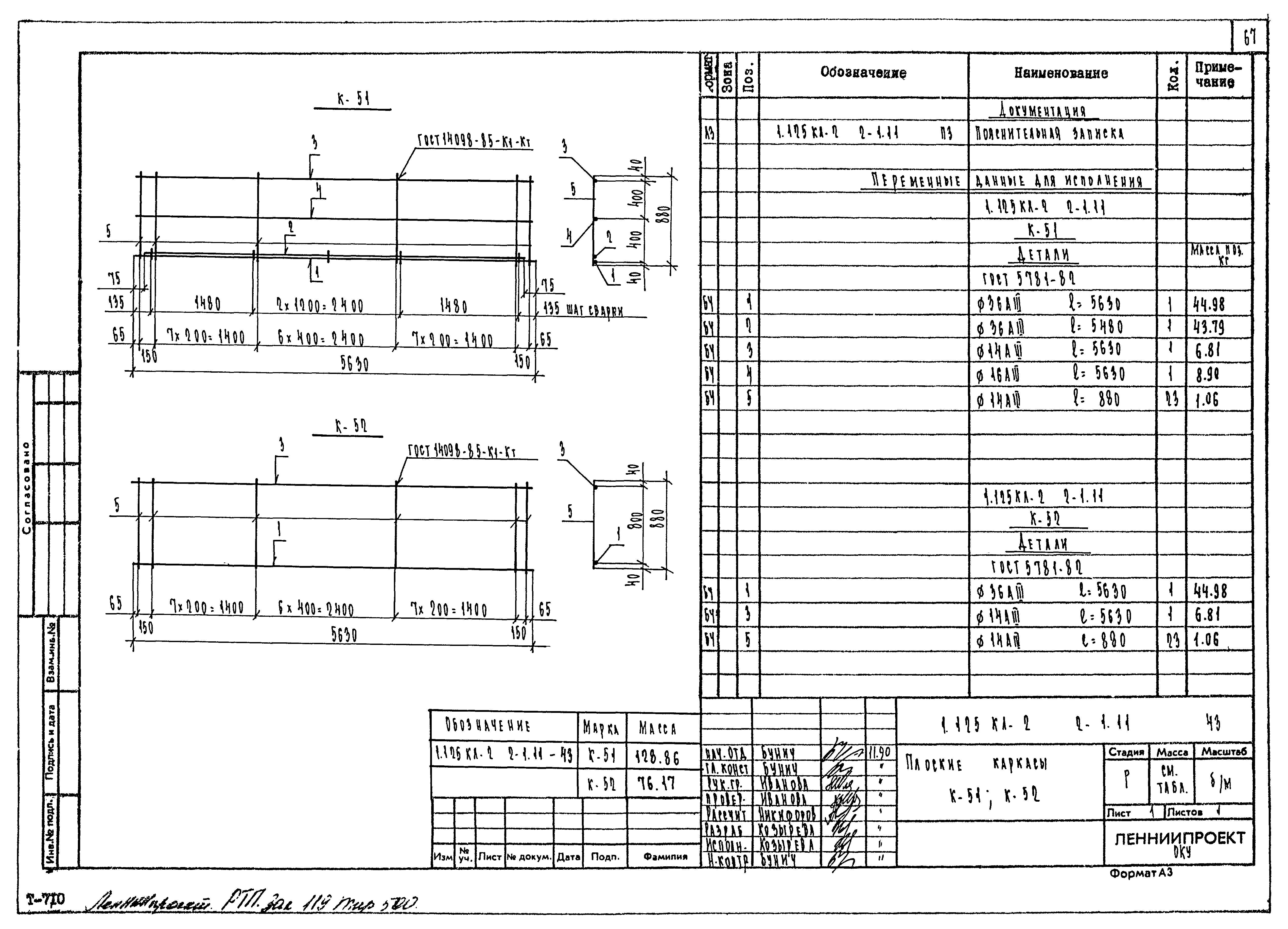 Серия 1.125 КЛ-2