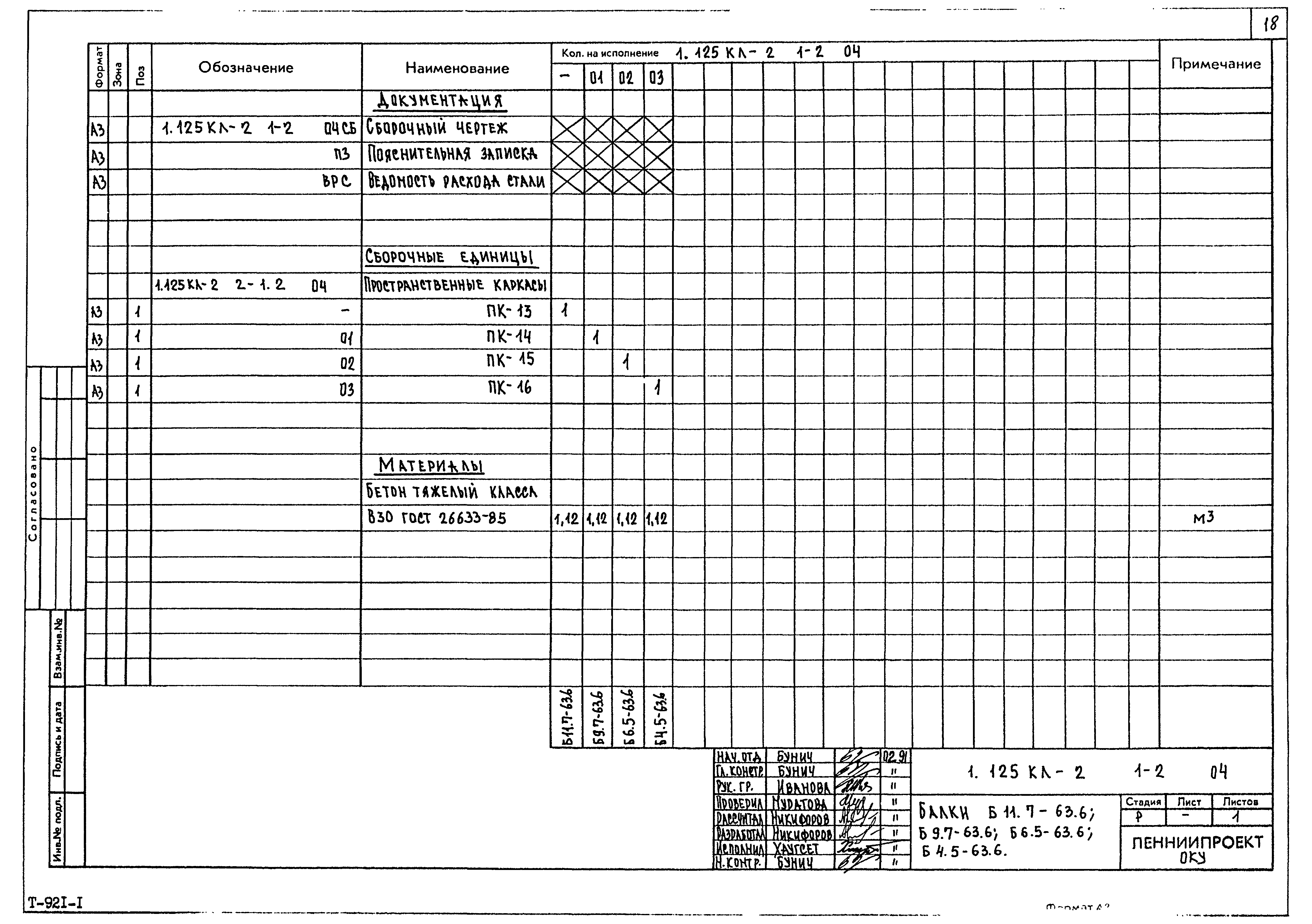 Серия 1.125 КЛ-2