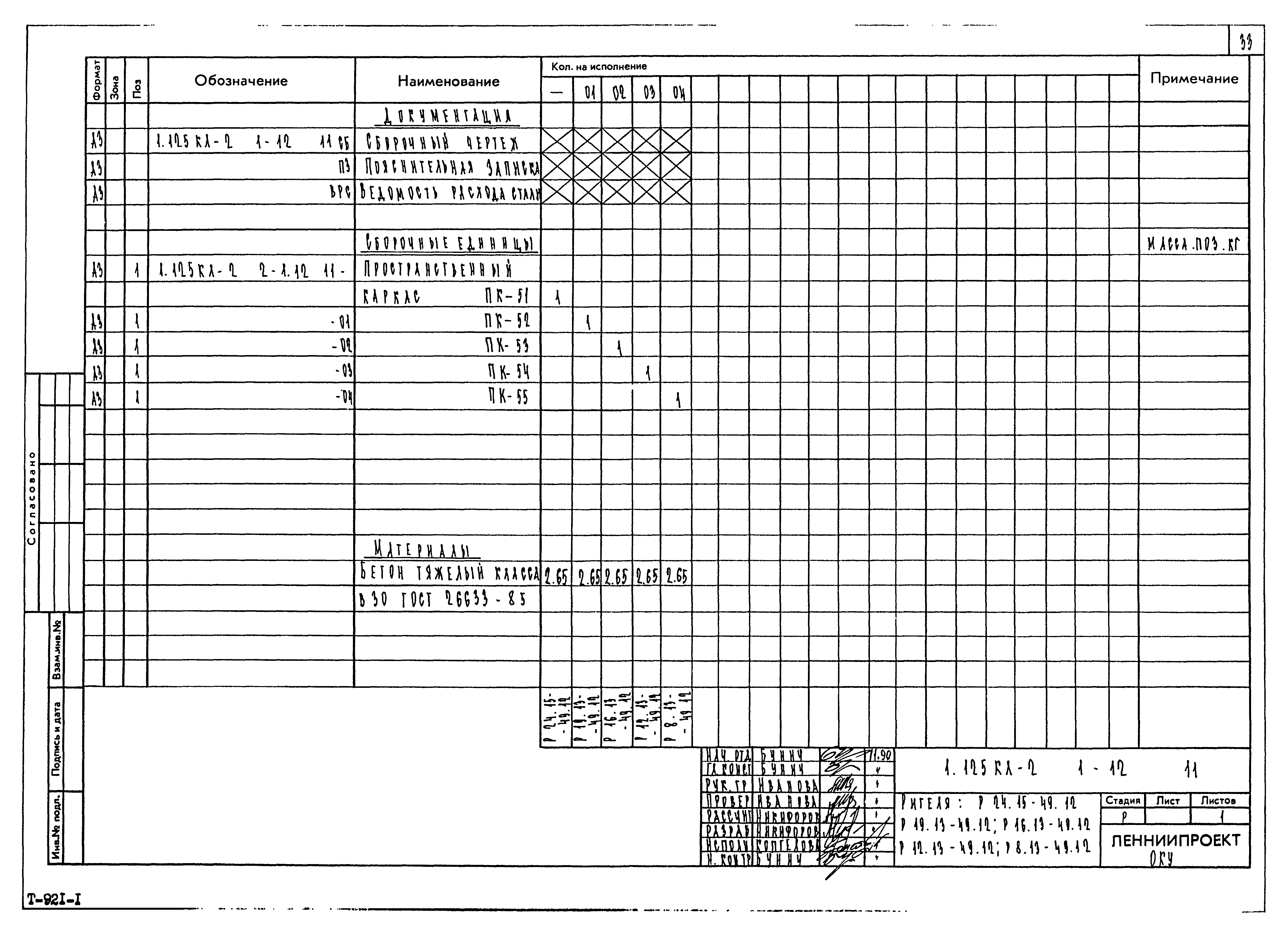 Серия 1.125 КЛ-2