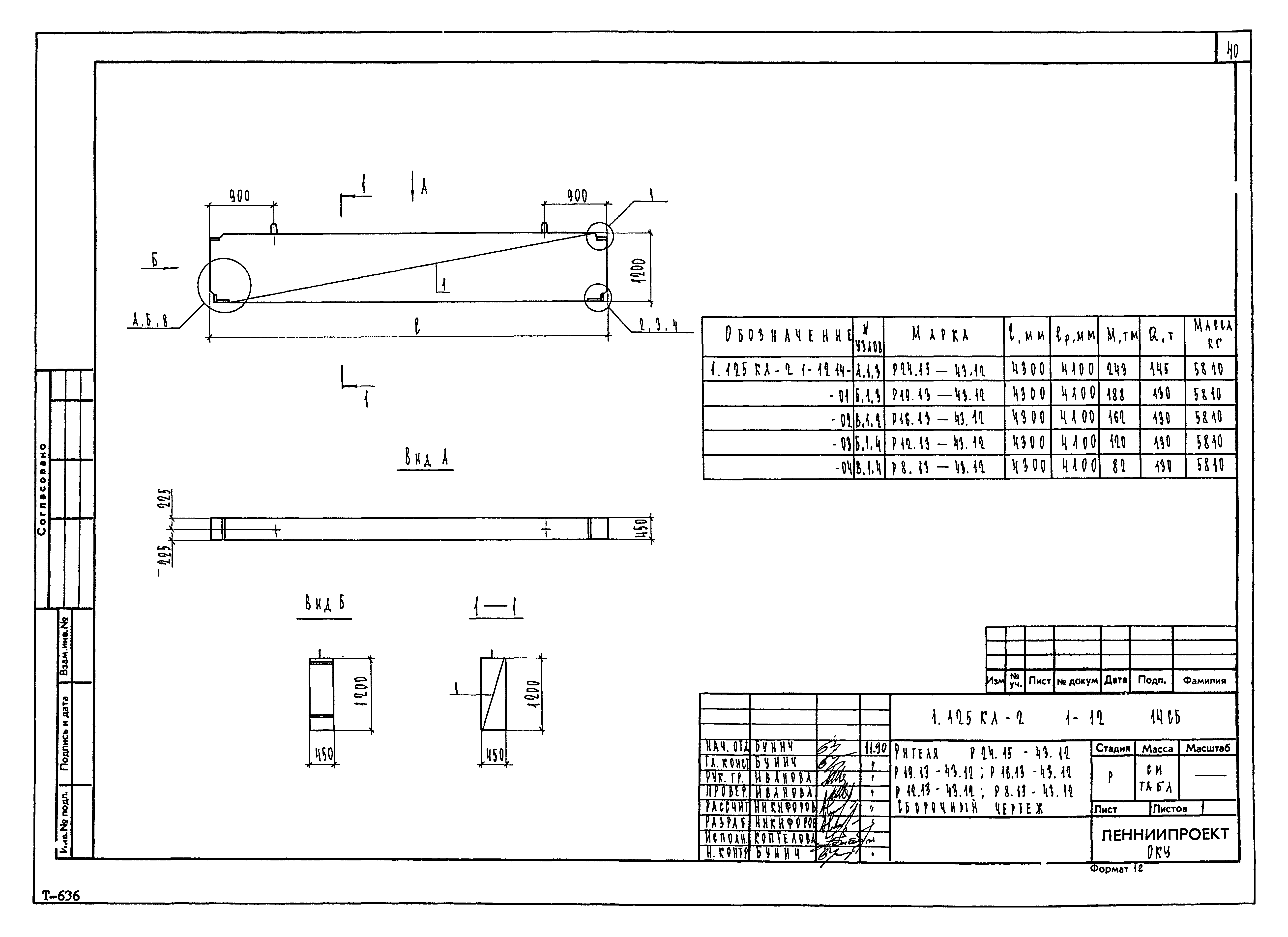 Серия 1.125 КЛ-2