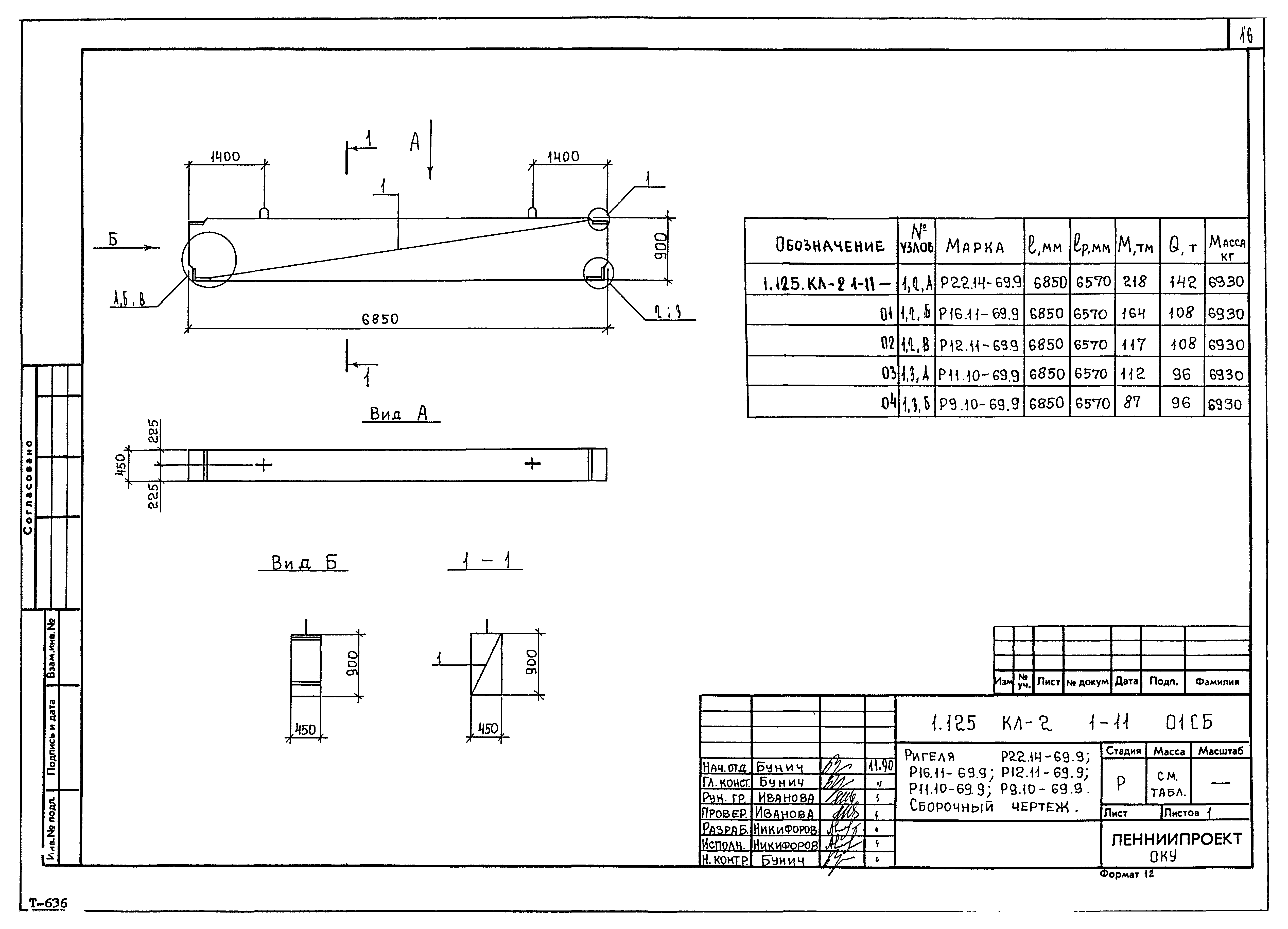 Серия 1.125 КЛ-2