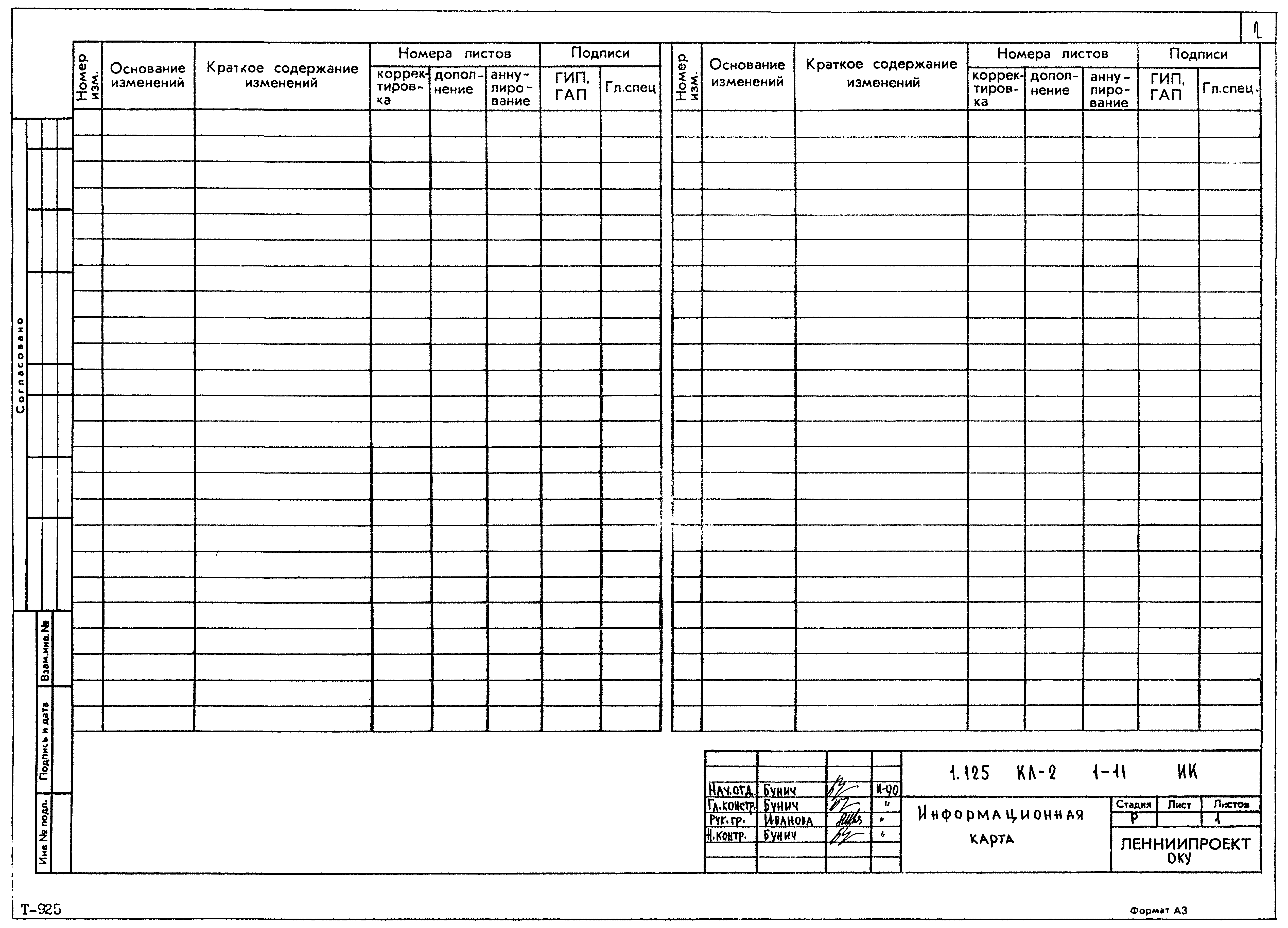 Серия 1.125 КЛ-2