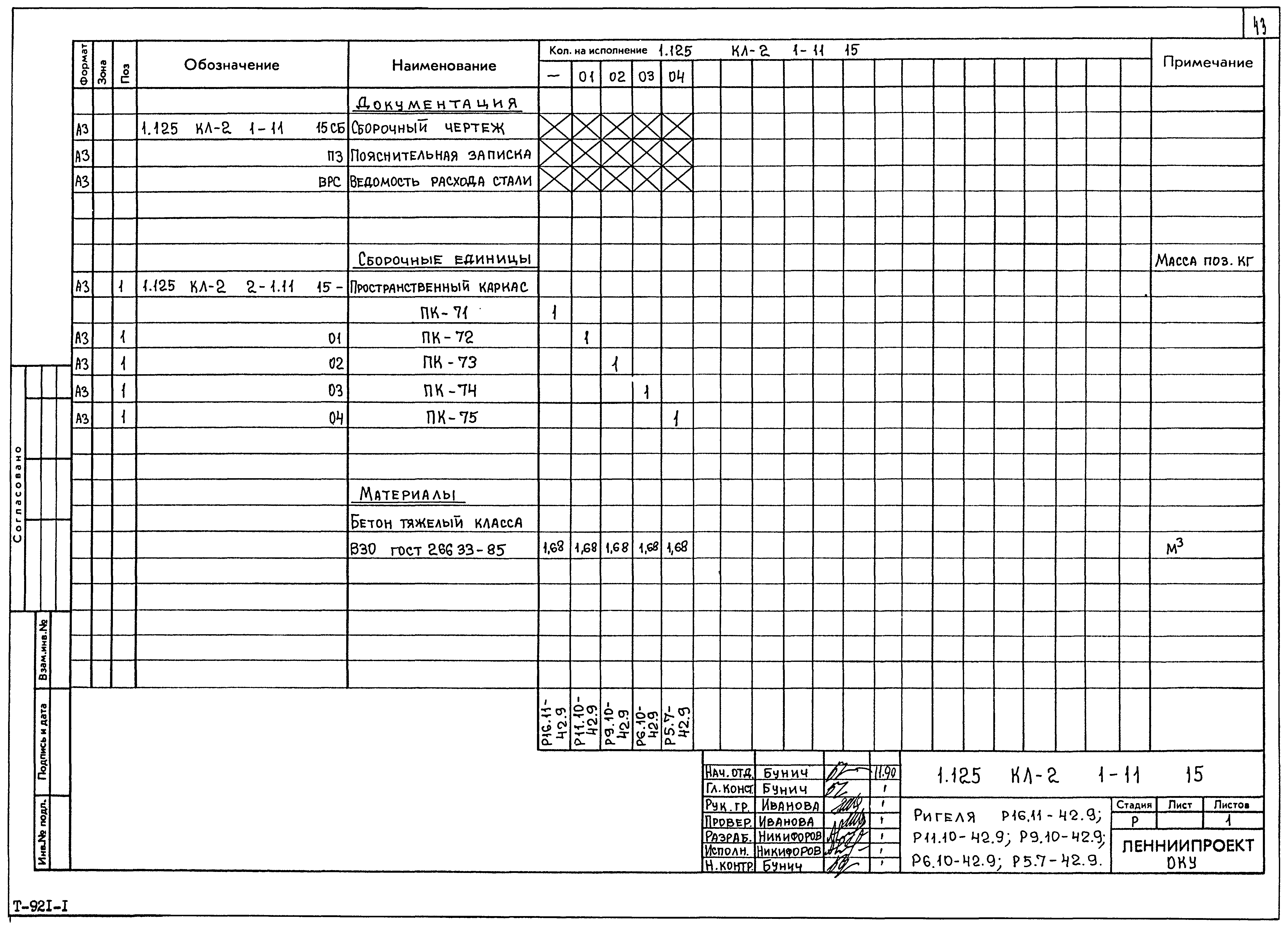 Серия 1.125 КЛ-2