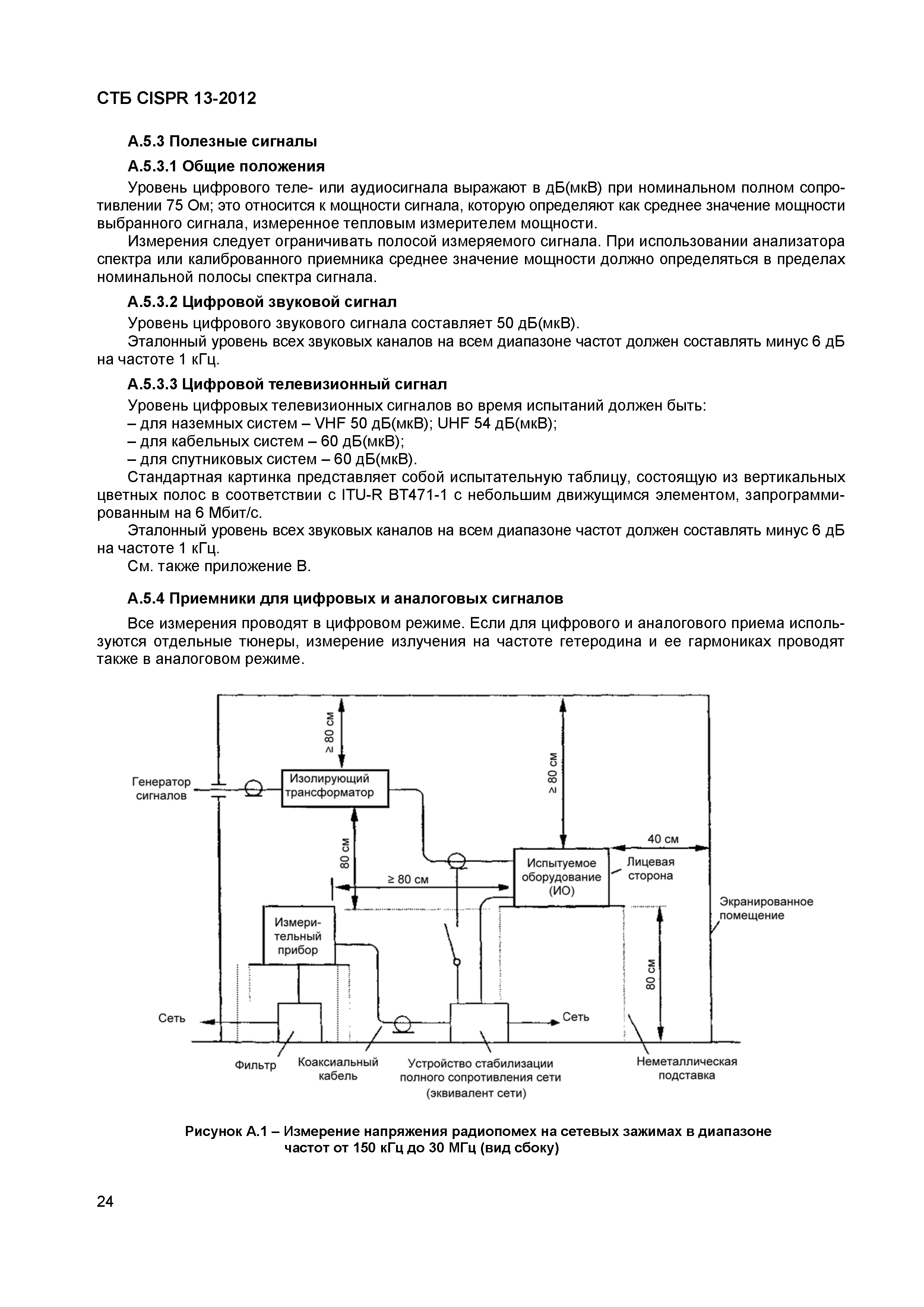 СТБ CISPR 13-2012