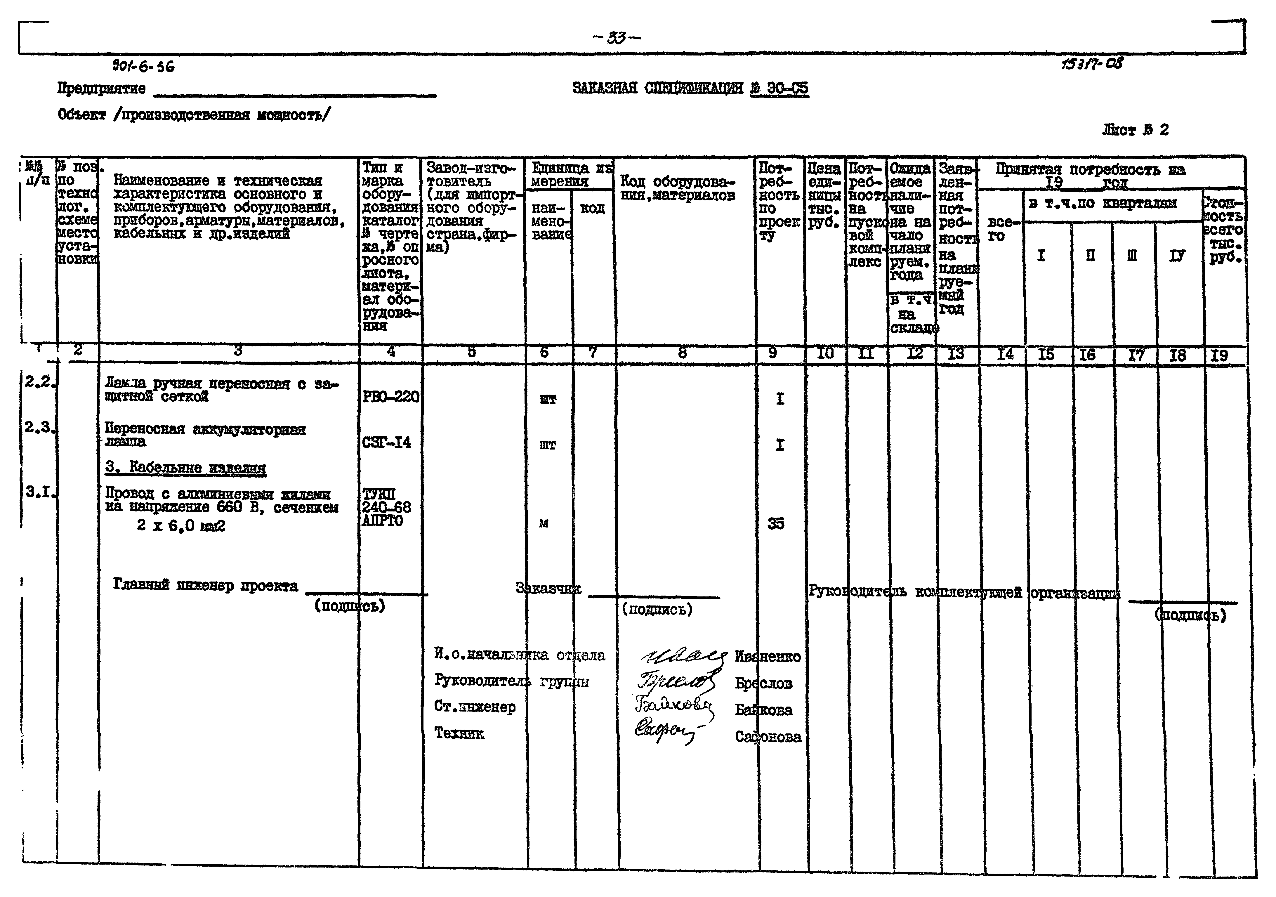 Типовой проект 901-6-56