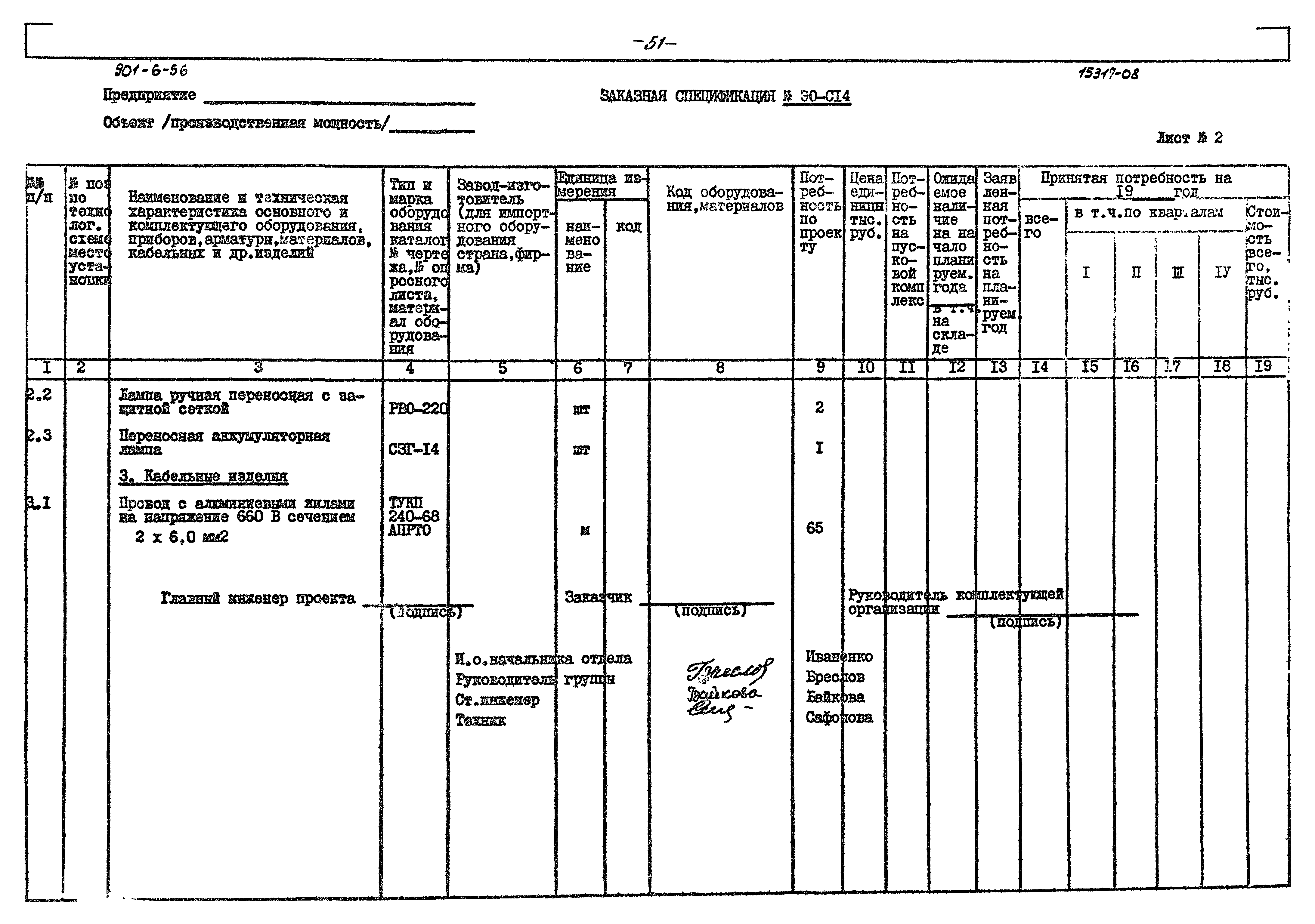 Типовой проект 901-6-56