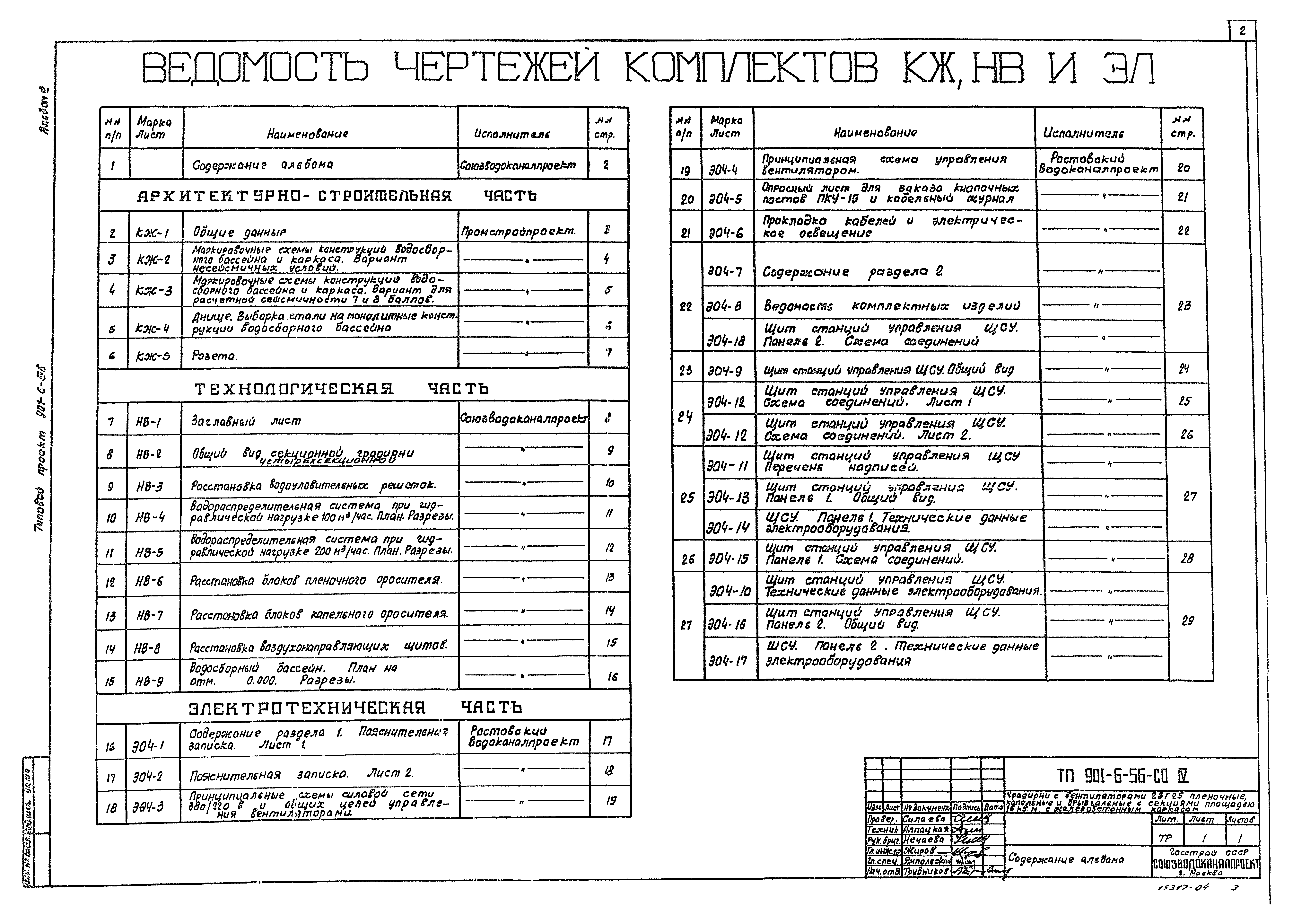 Типовой проект 901-6-56