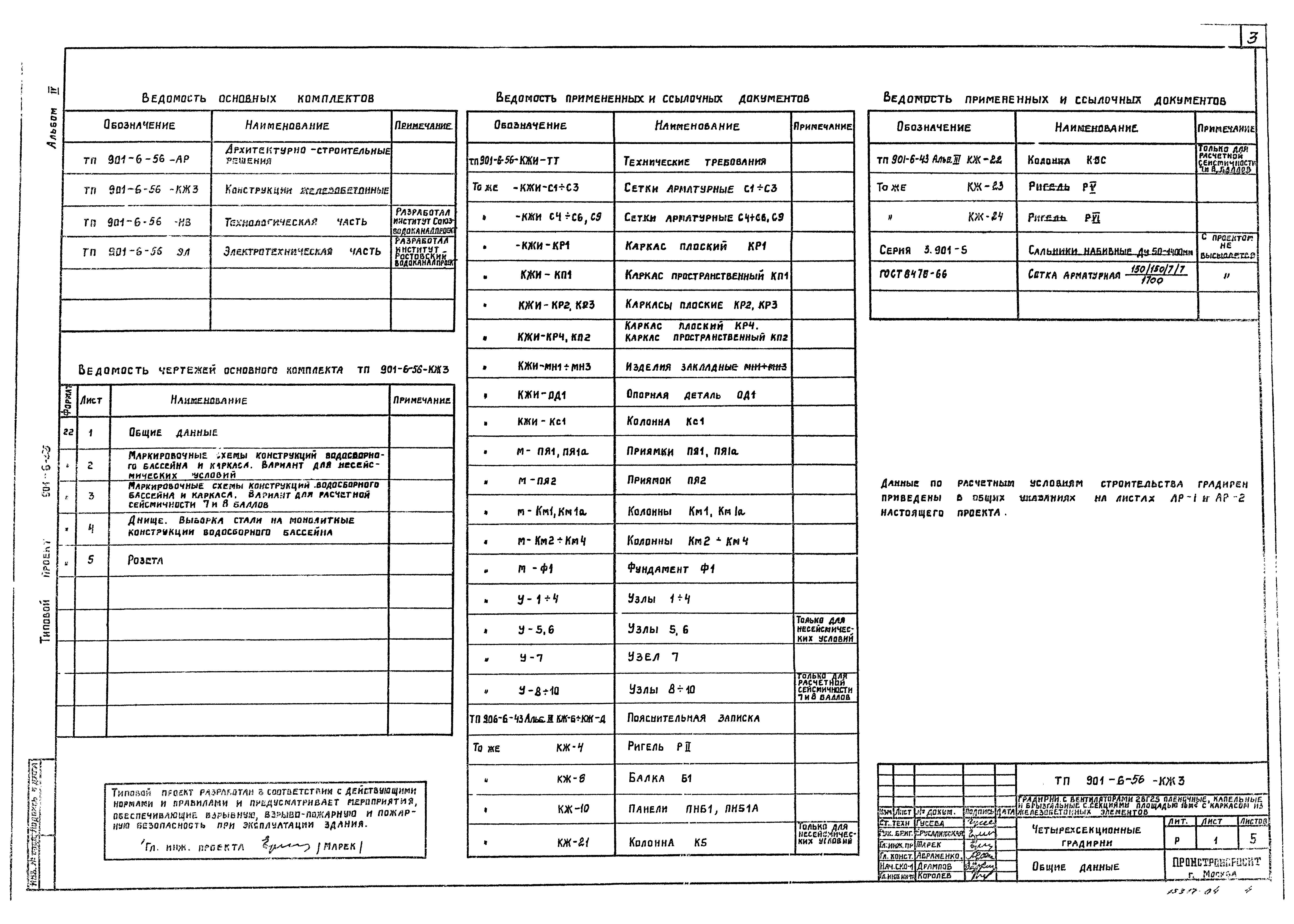 Типовой проект 901-6-56