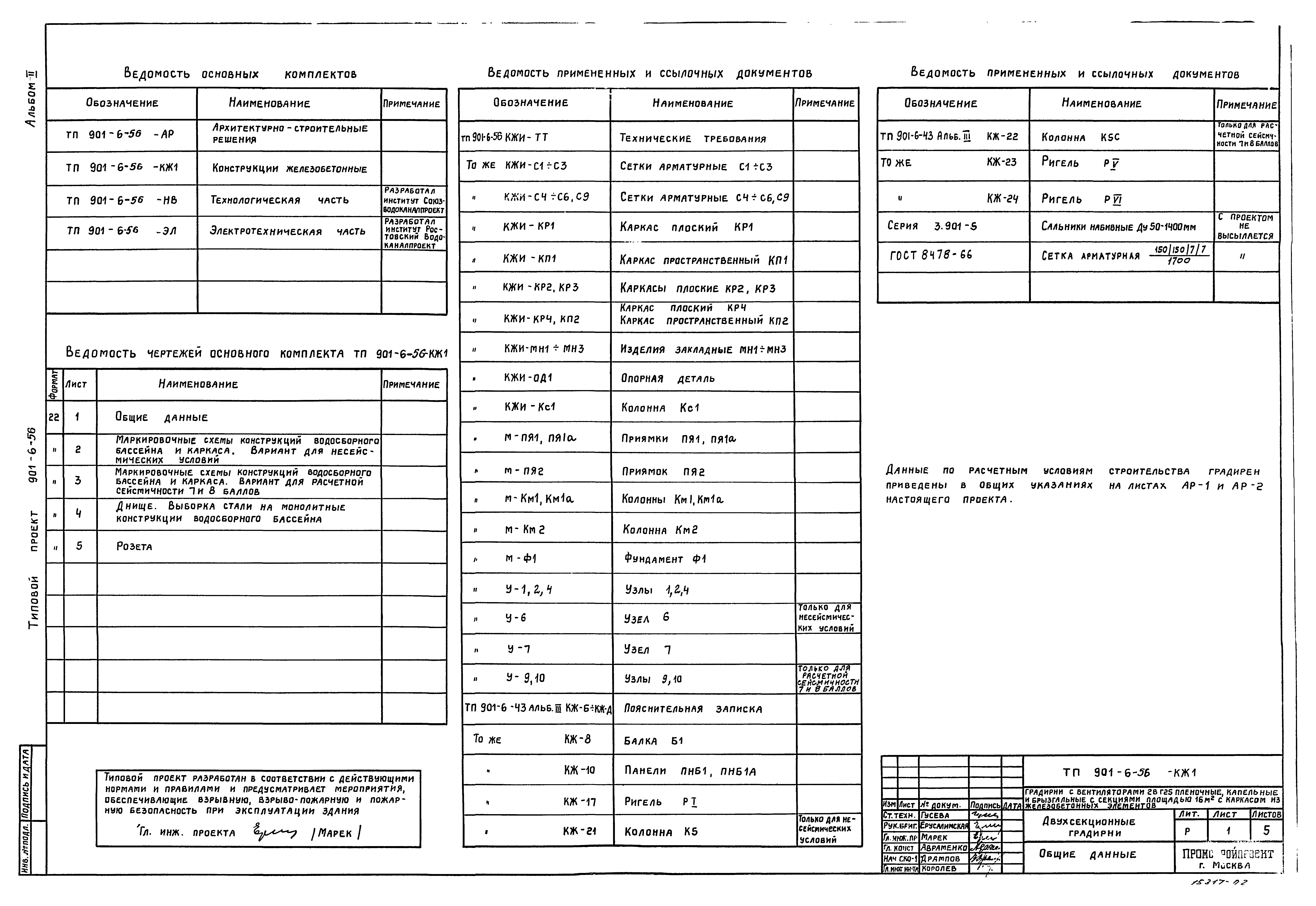 Типовой проект 901-6-56