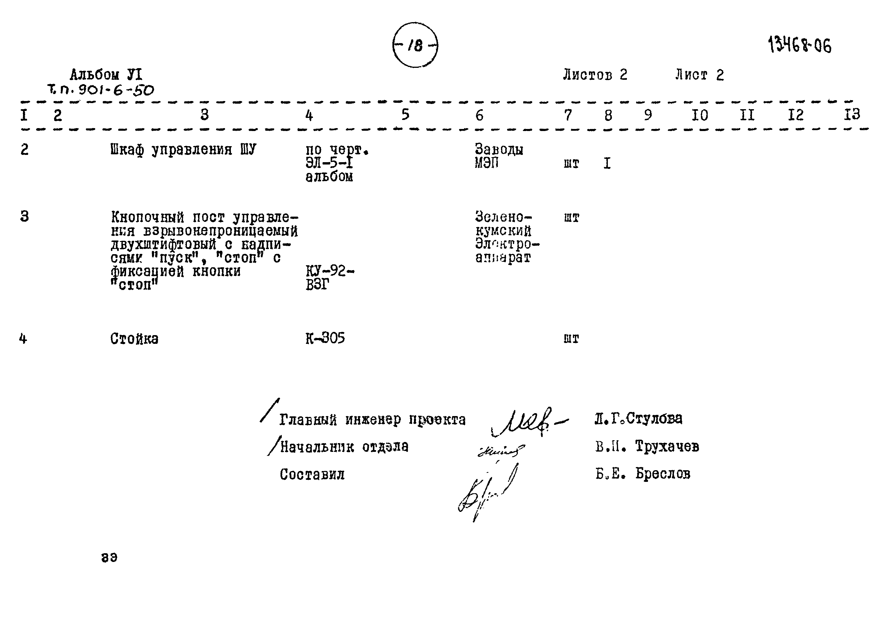 Типовой проект 901-6-50