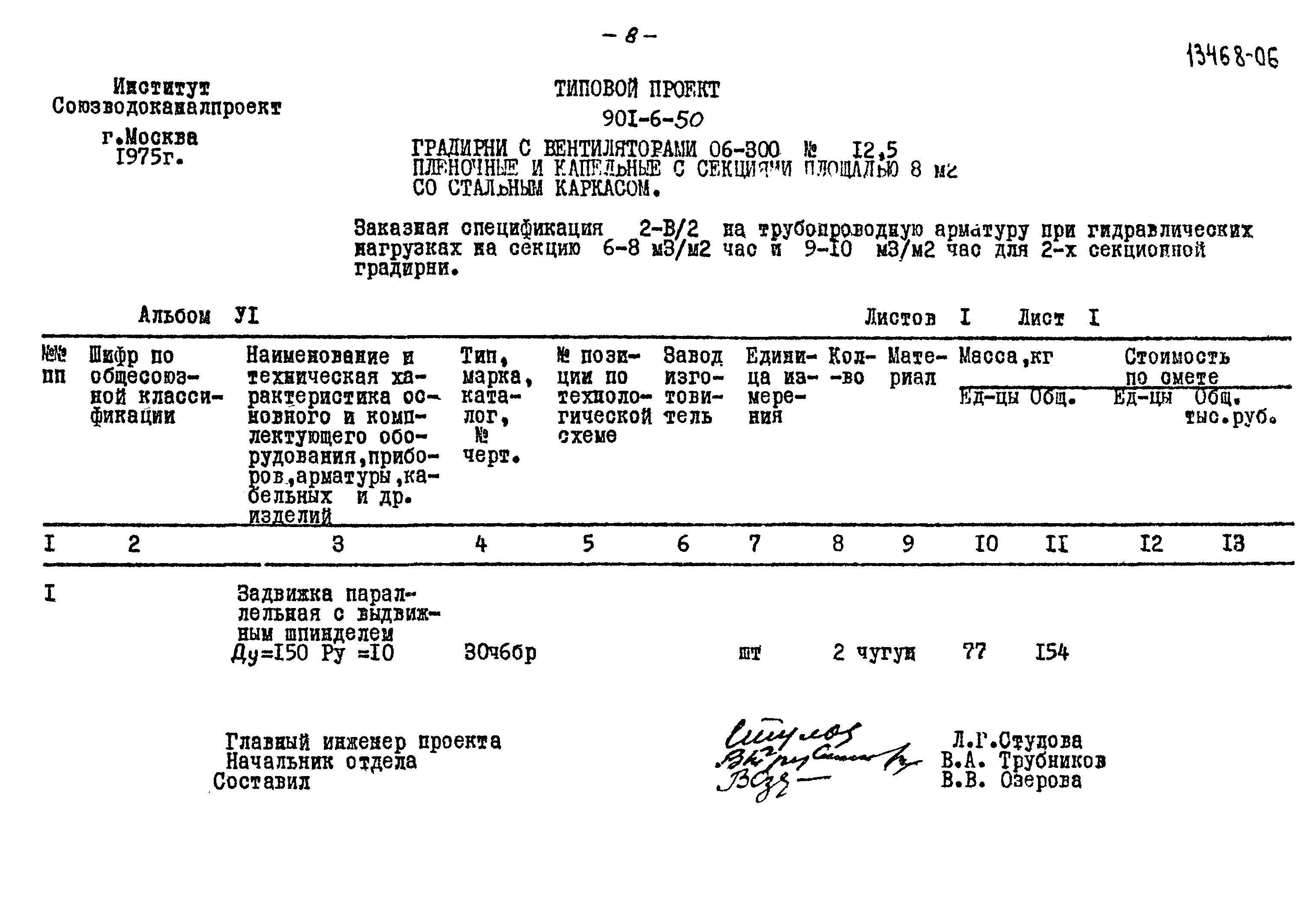 Типовой проект 901-6-50