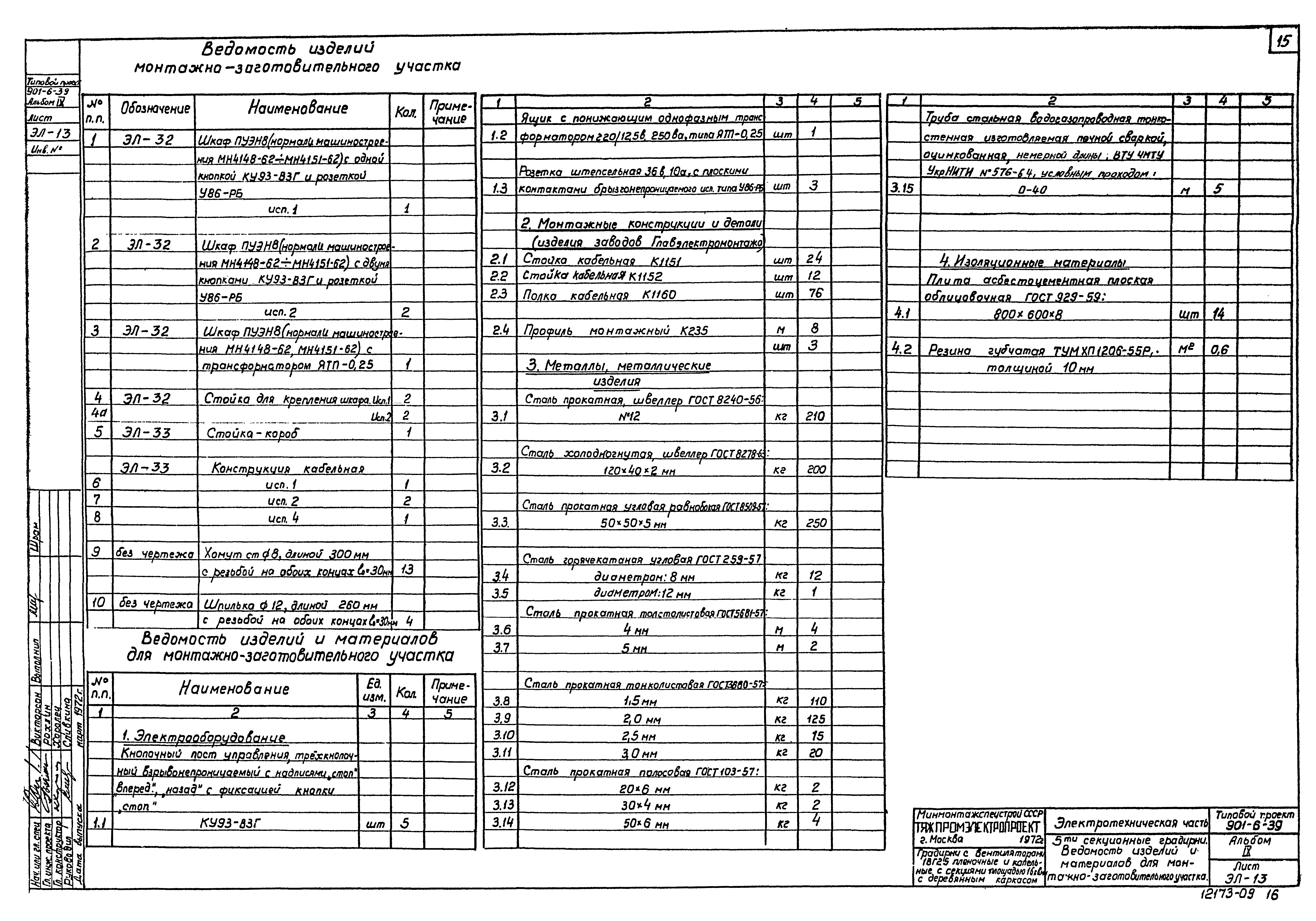 Типовой проект 901-6-39