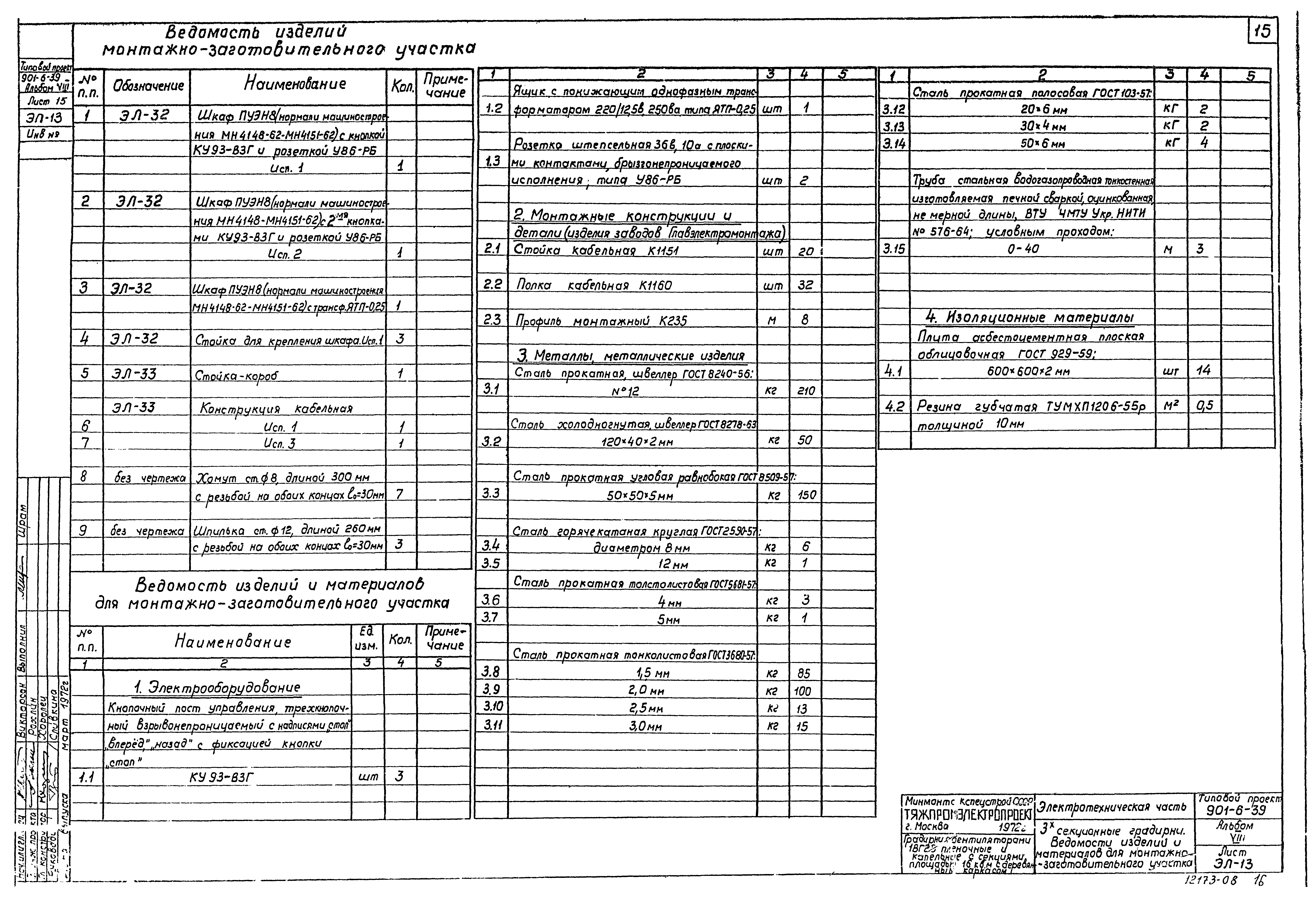 Типовой проект 901-6-39