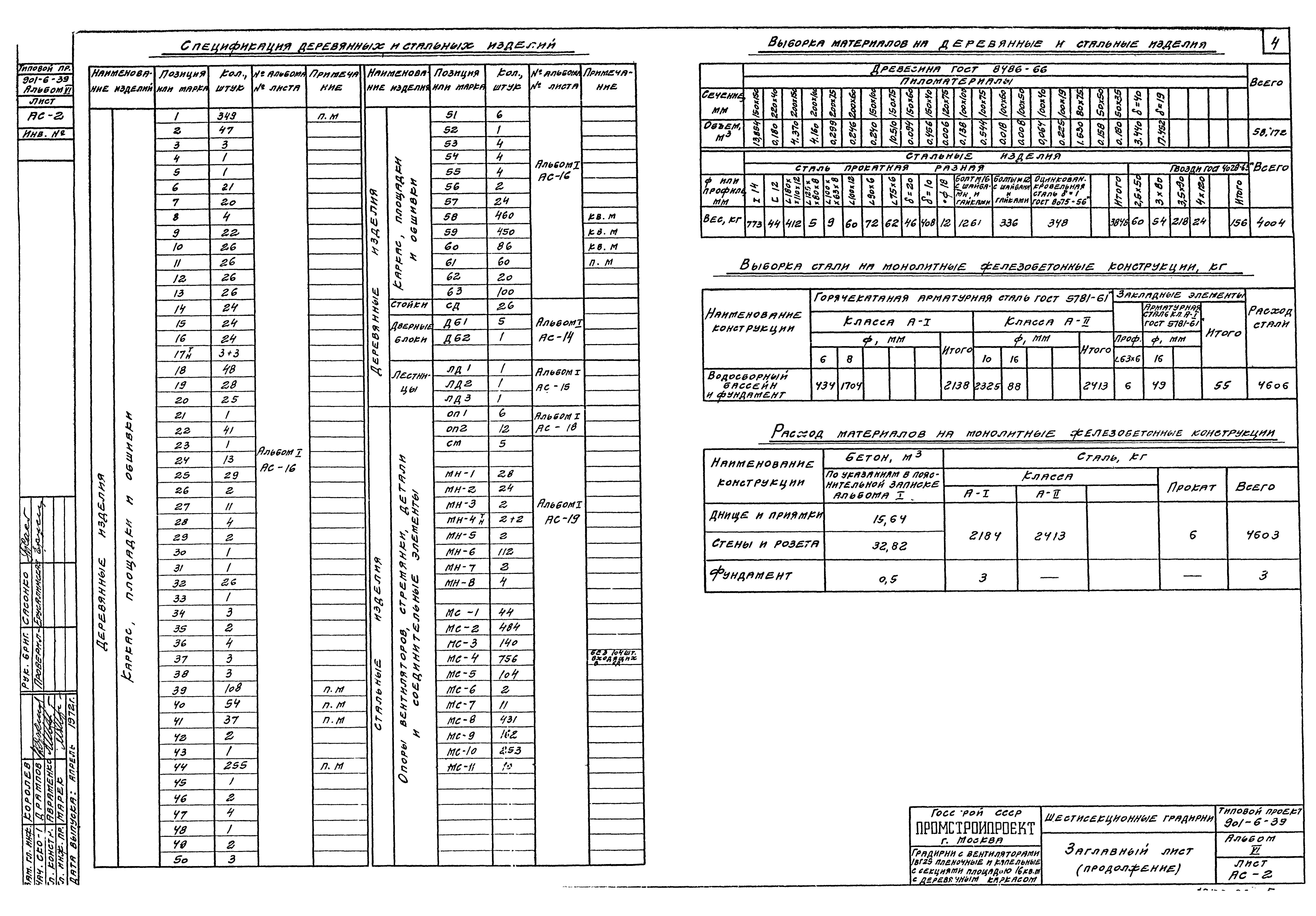 Типовой проект 901-6-39
