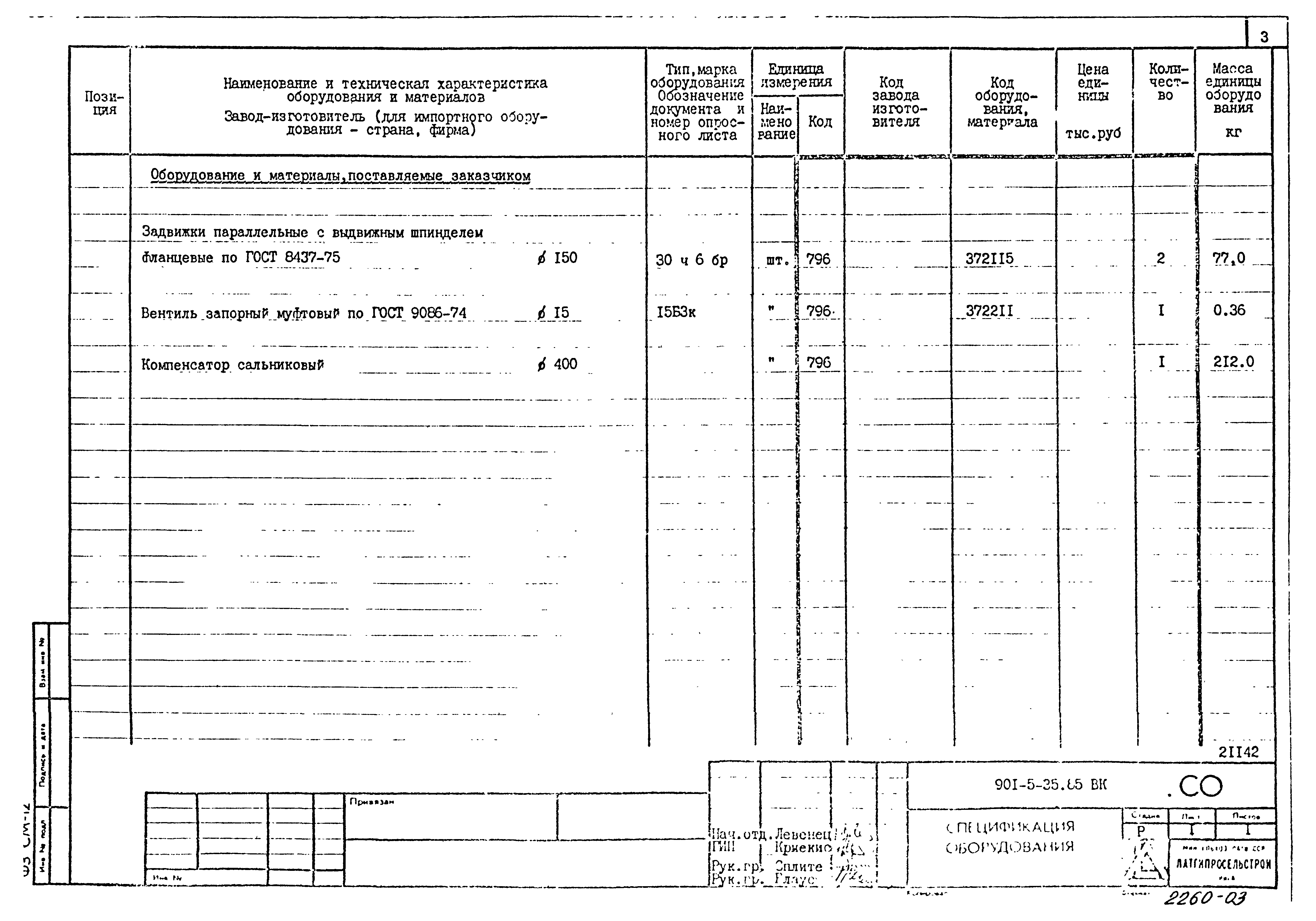 Типовой проект 901-5-35.85