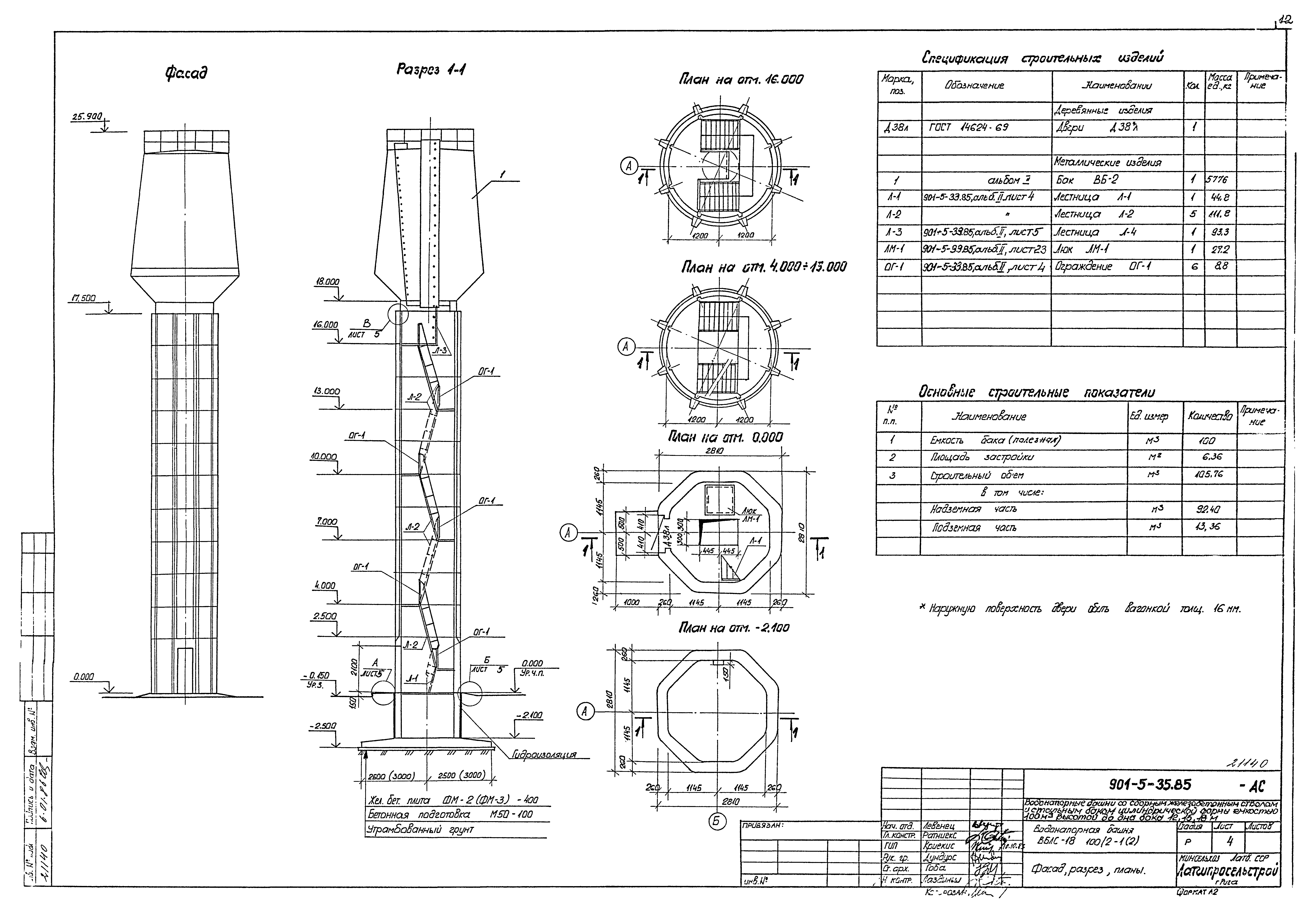 Типовой проект 901-5-35.85