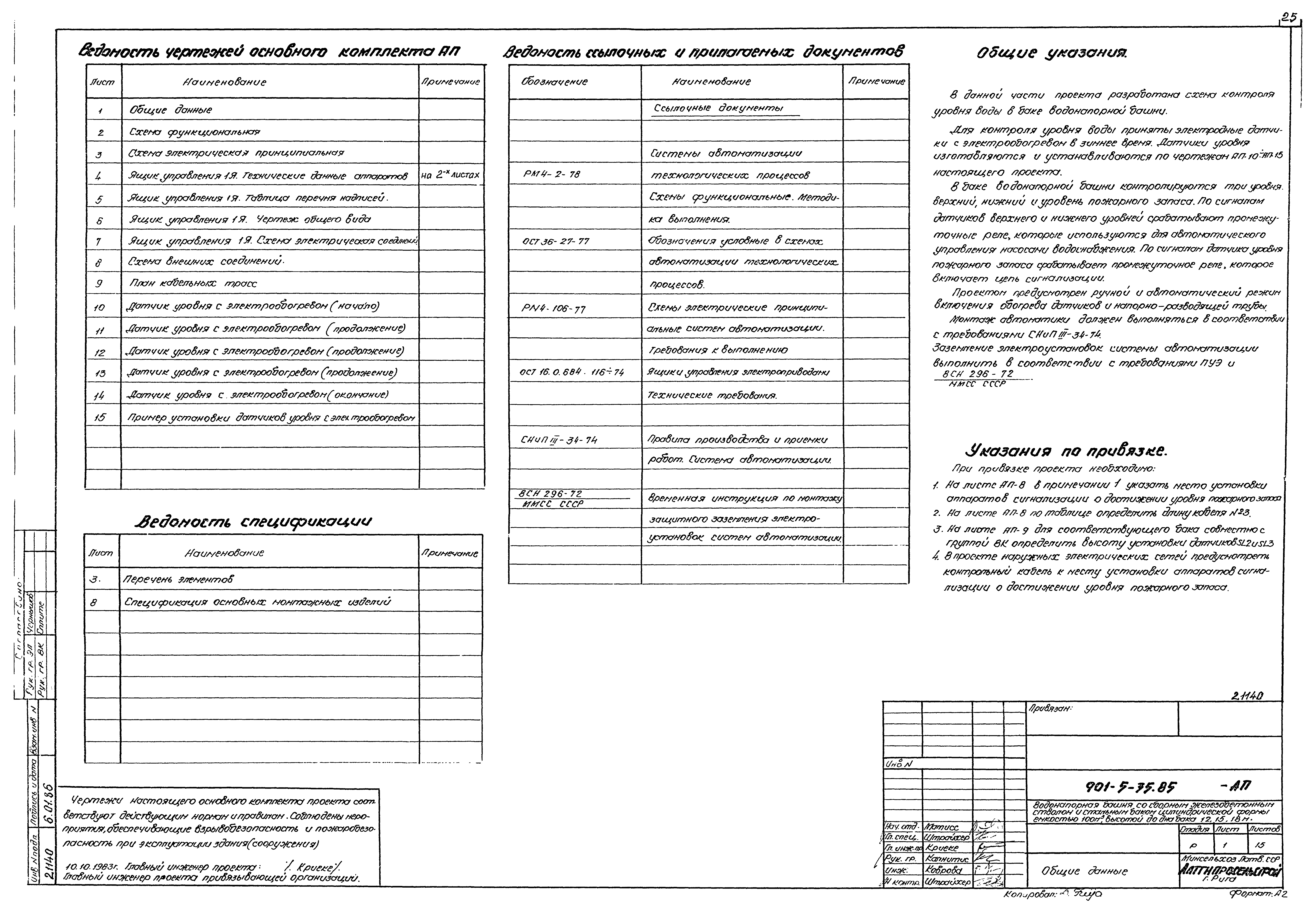 Типовой проект 901-5-35.85