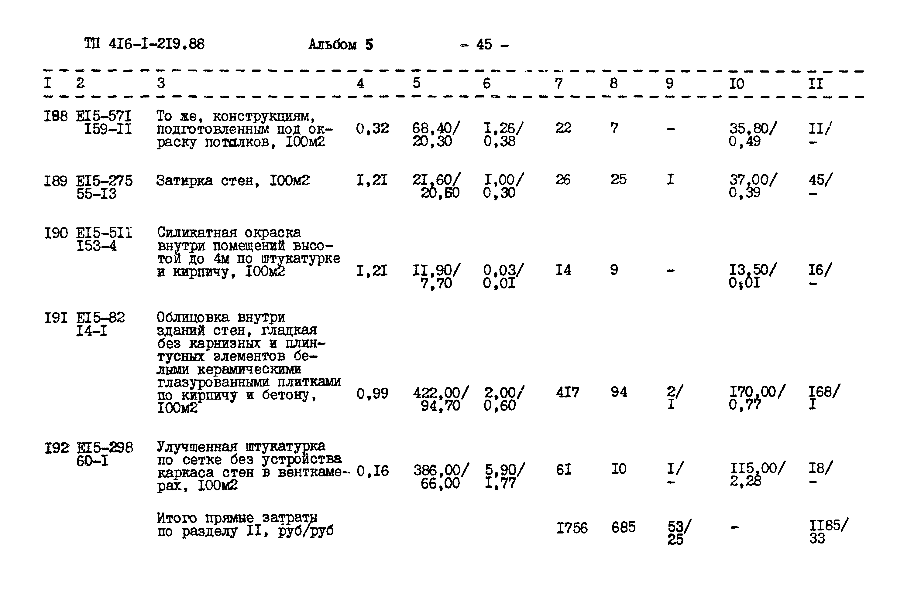 Типовой проект 416-1-219.88